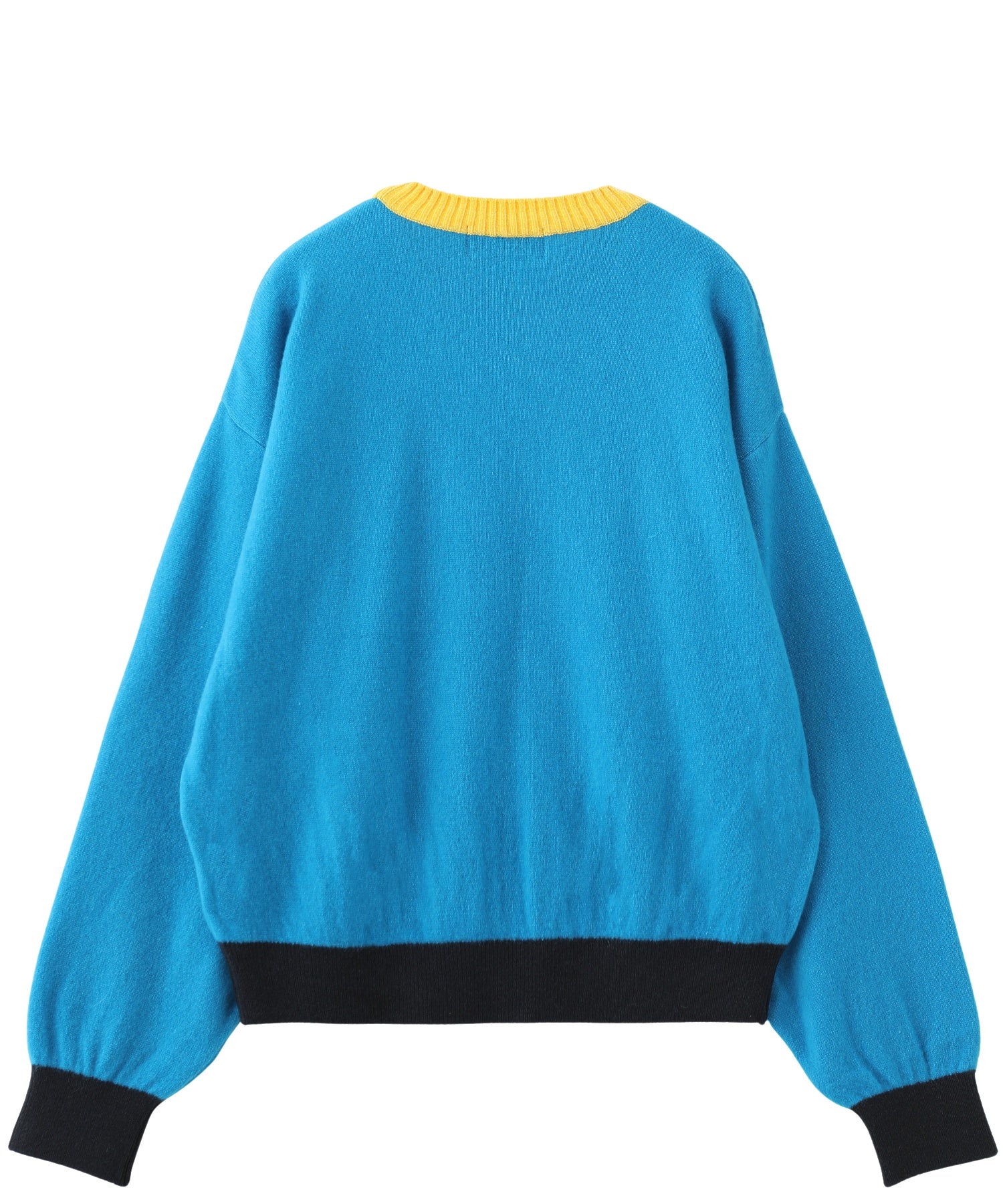 gimcontext/ジム コンテキスト/Color Blocked Cashmere Crew Neck 25505240