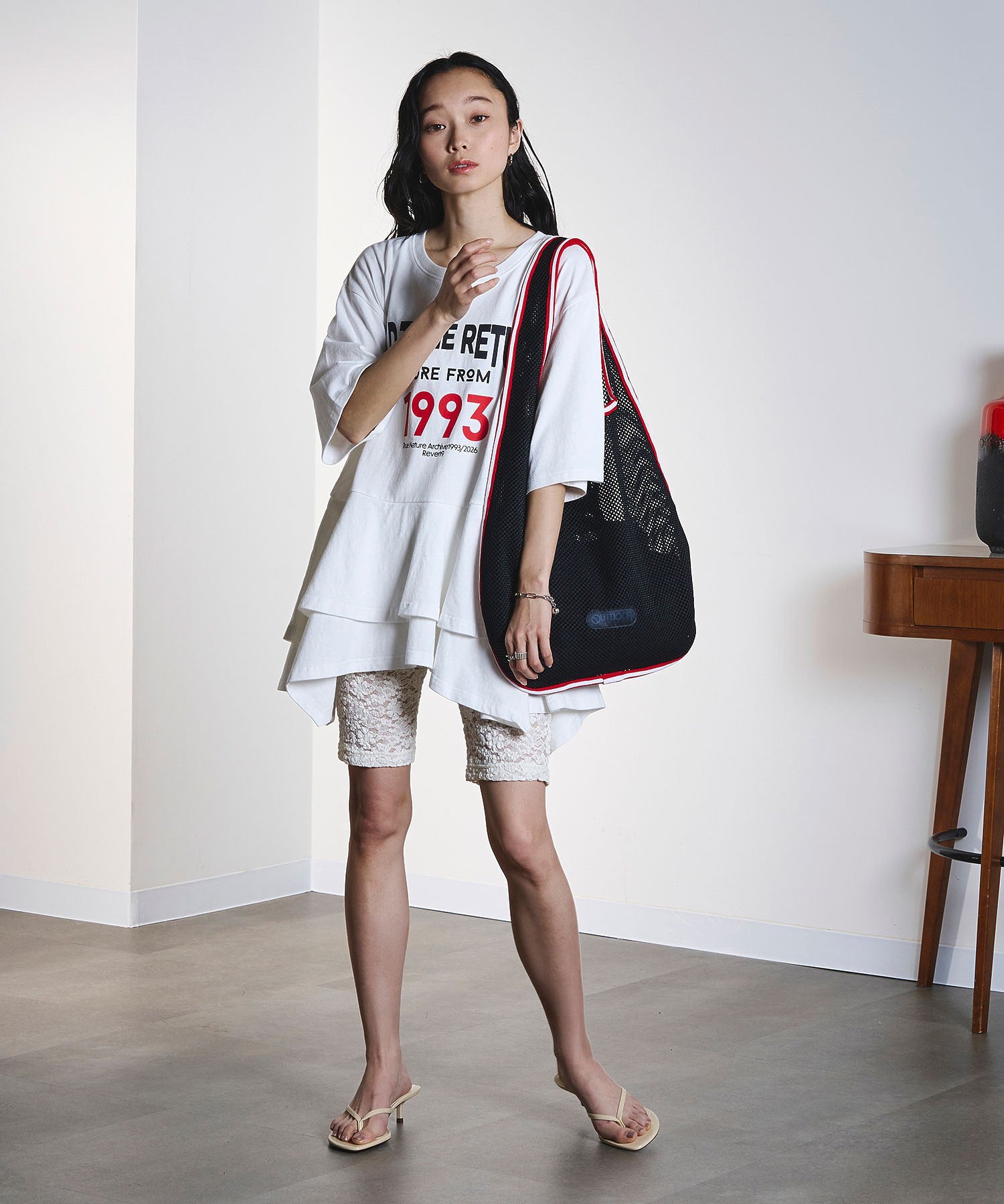 OUTDOOR/TAPE MESH TOTE