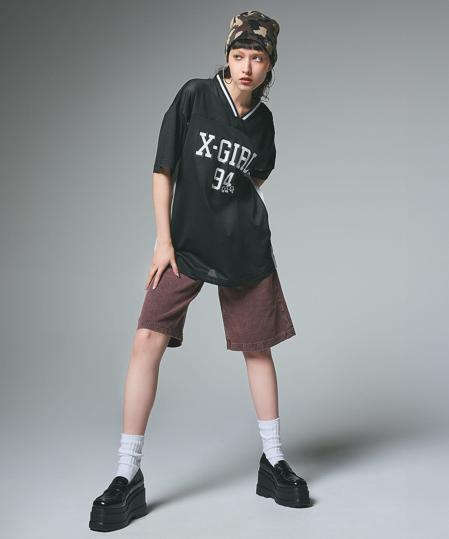 PENCIL SCRIPT LOGO EMBROIDERED BEANIE