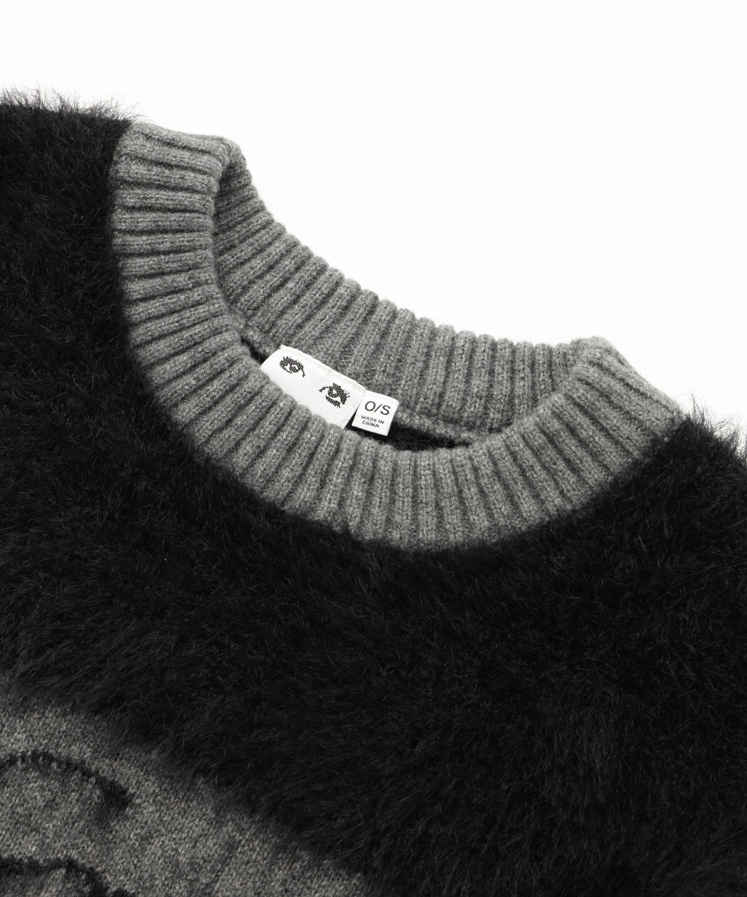 SHAGGY COMPACT KNIT TOP