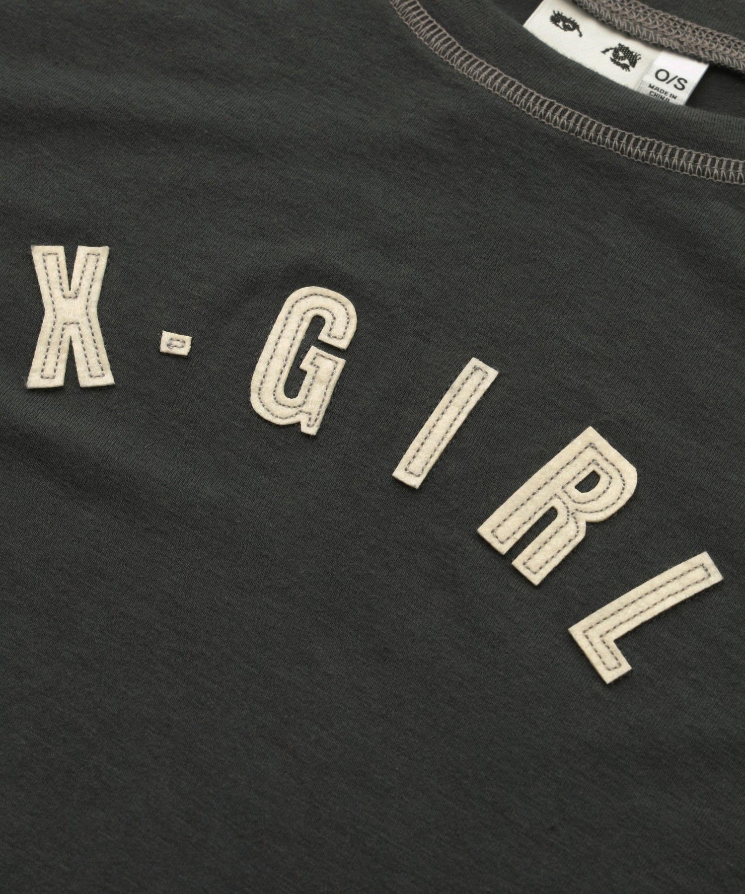 LOGO PATCH L/S BABY TEE