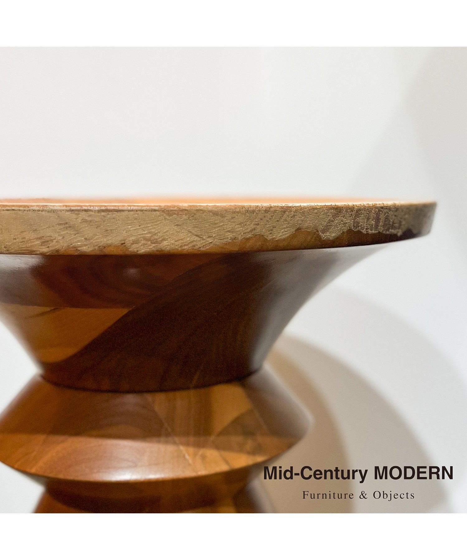 Eames Time Life Walnut Stool 0413 / Used
