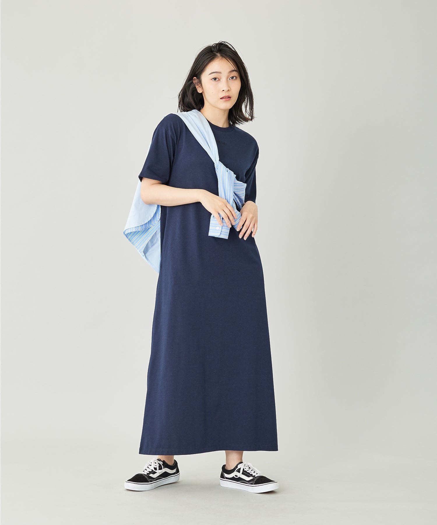 ALINE CUT SAW TEE ONEPIECE BABU-BU