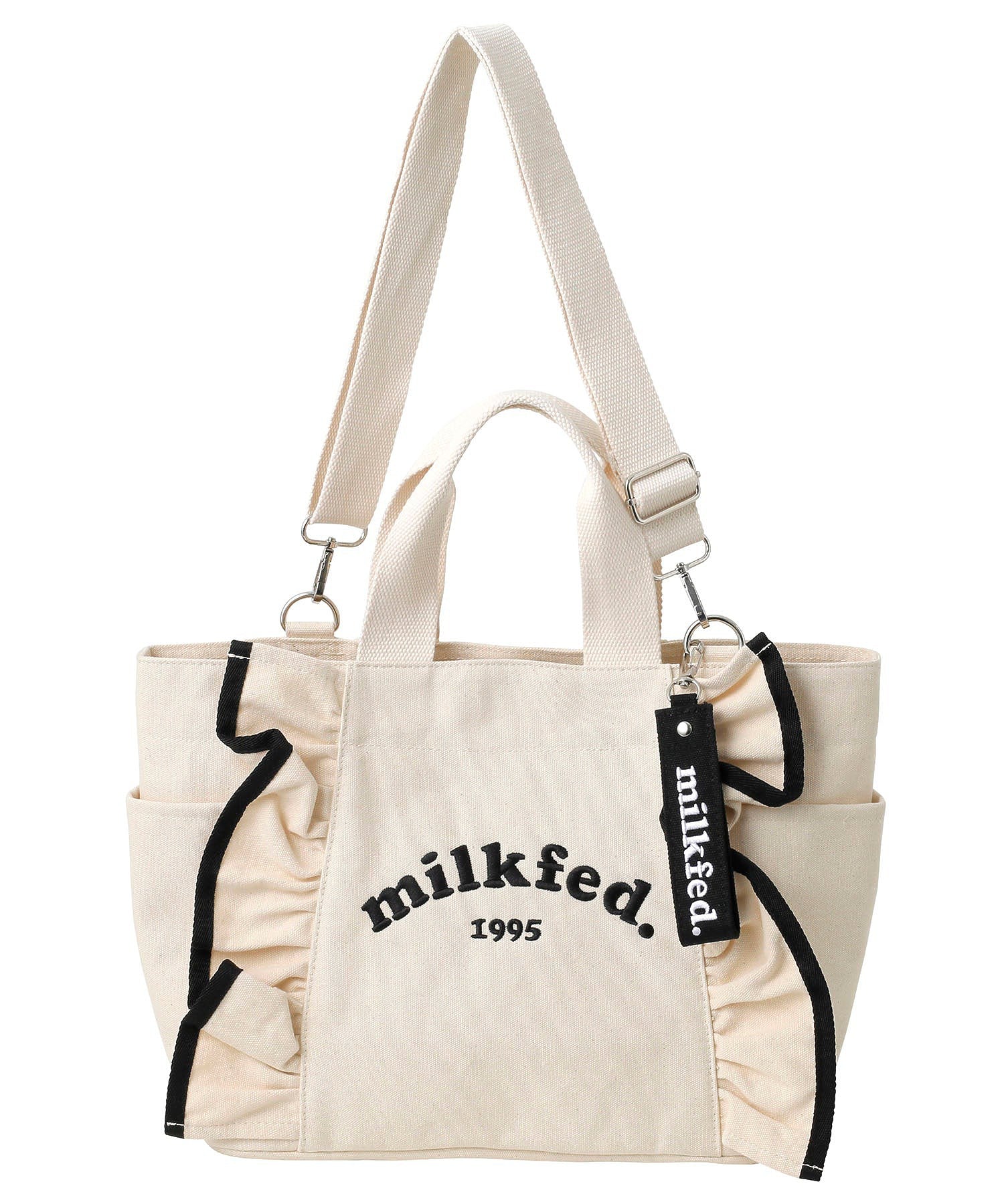 RUFFLE BAG MILKFED.