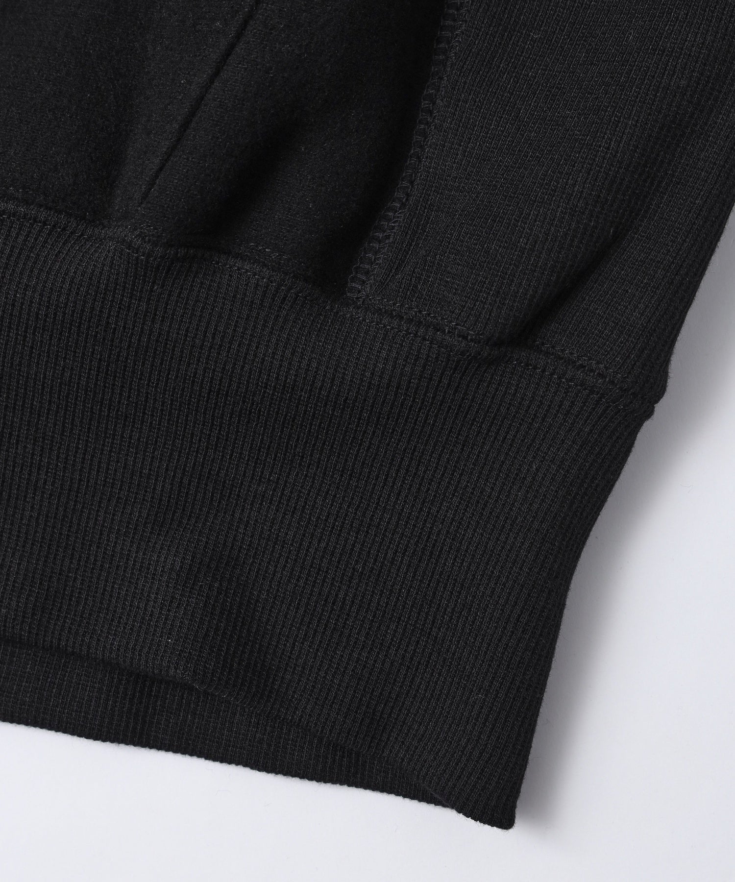 VROOM/ヴィルーム/L/S ZIPHOODIE VLR112976ZIPRF8 BLK