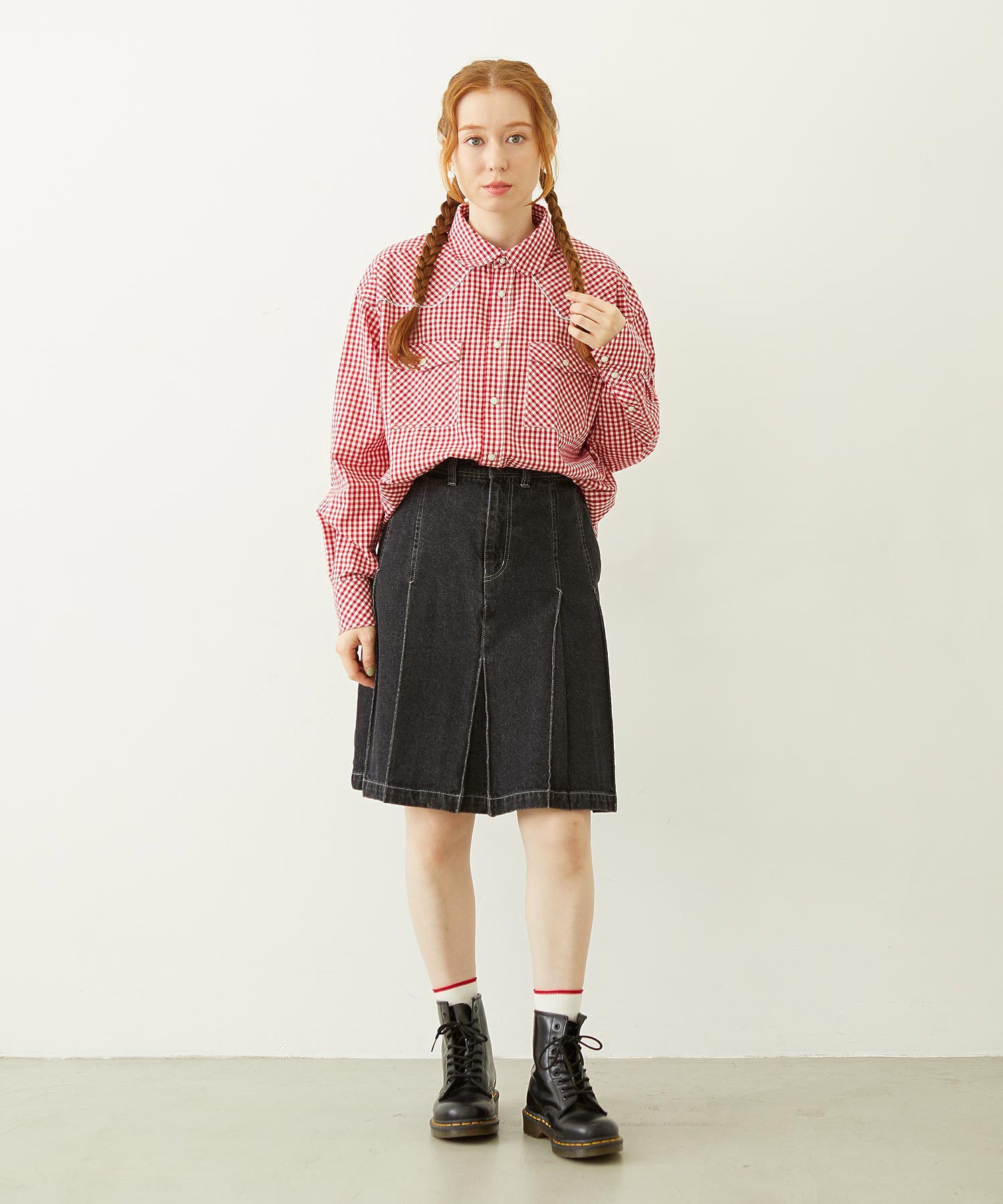 CHECKERED WESTERN SHIRT