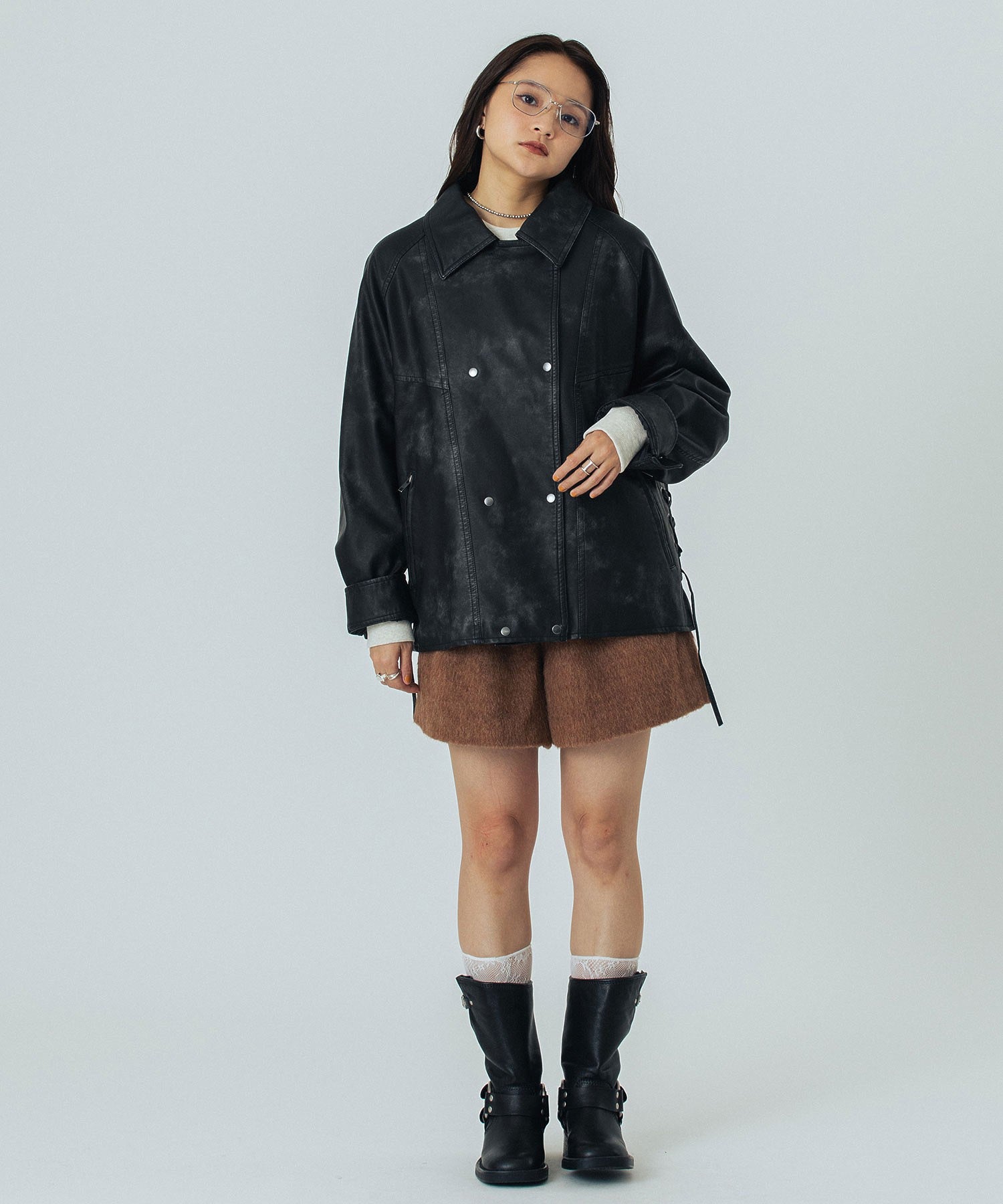 model:160cm 着用サイズ:ONE SIZE