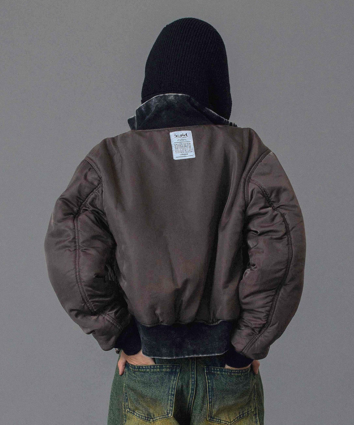 FADED REVERSIBLE MA-1 JACKET