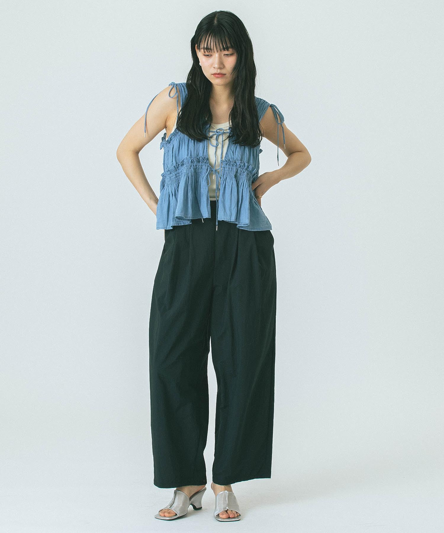 model:167cm 着用サイズ:ONE SIZE