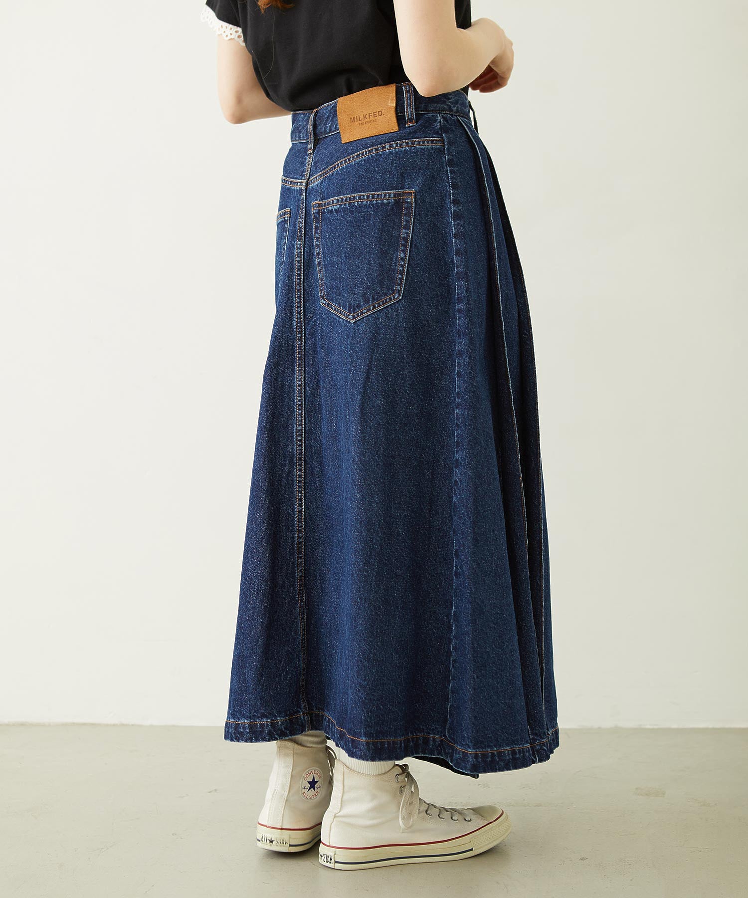 ASYMMETRICAL LONG SKIRT
