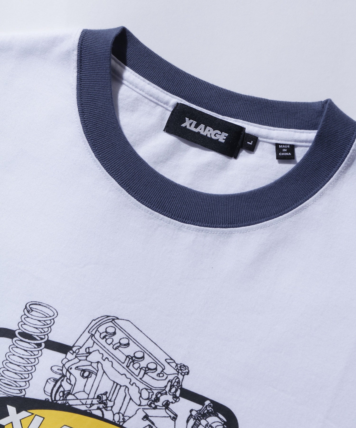 XLARGE×Honda PARTS SUPPLIERS RINGER S/S TEE