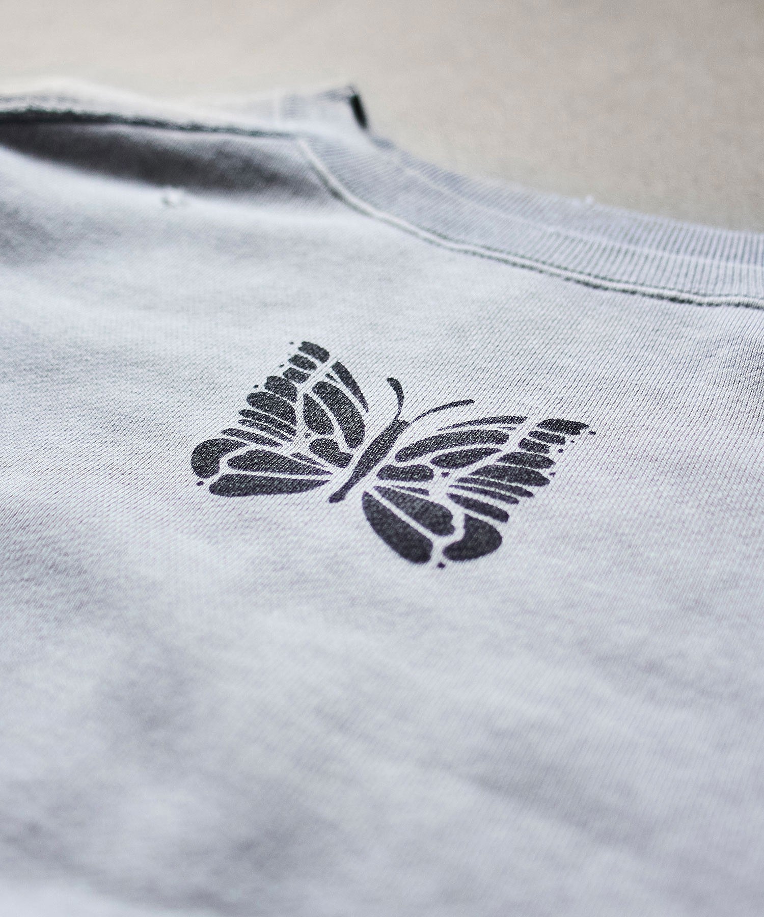 NEEDLES/DECONSTRUCTED SWEAT SHIRT - COTTON FRENCH TERRY