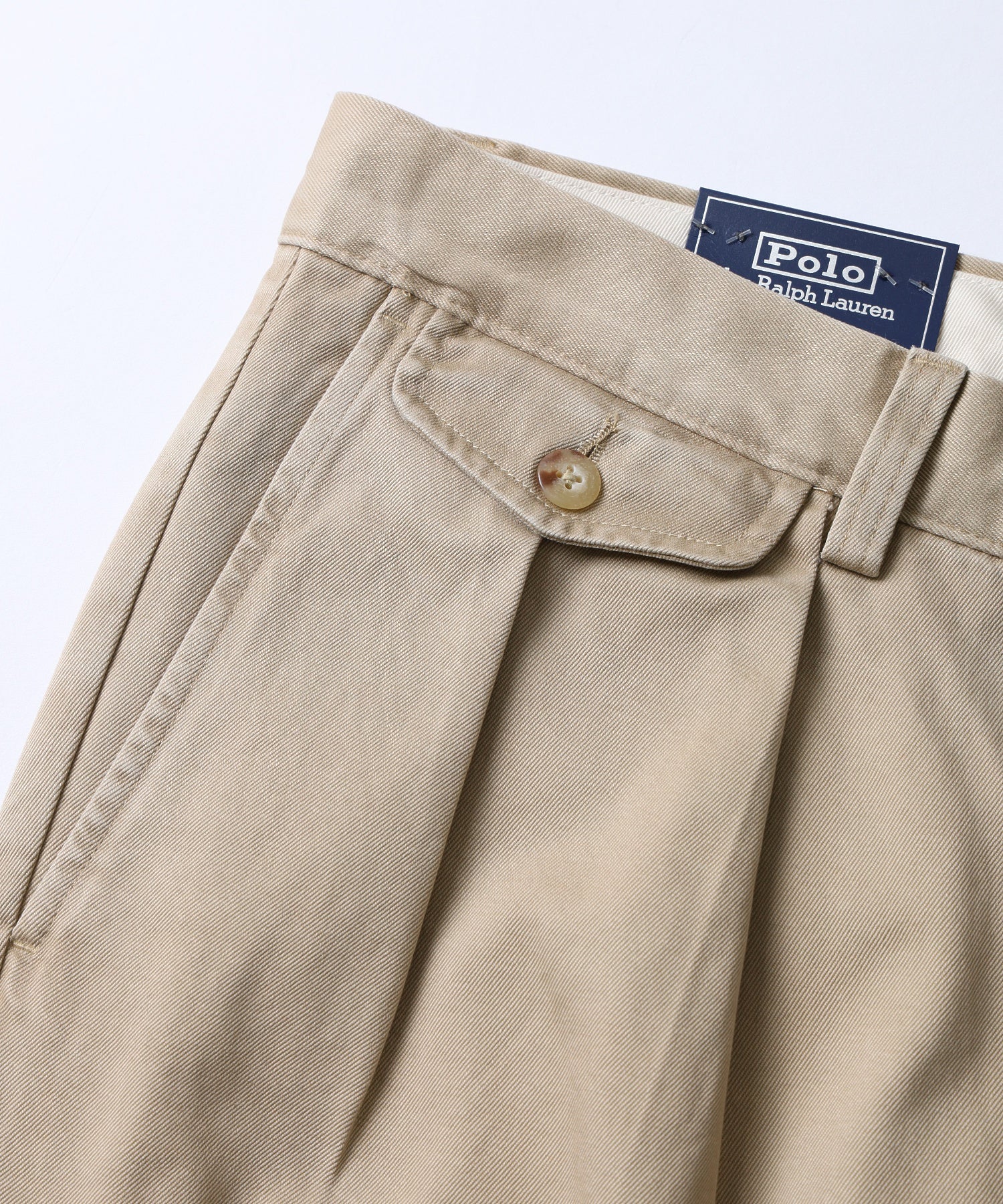 POLO RALPH LAUREN/ポロ ラルフ ローレン/RALAXED FIT WHITMAN CHINO PLEATED PANTS
