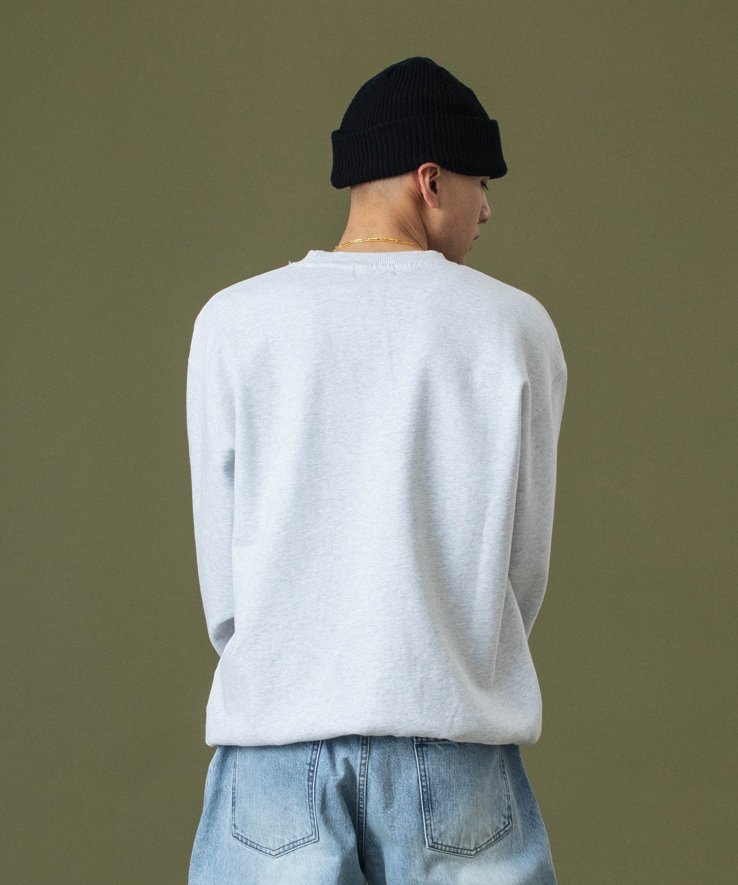 BRIDGE LOGO CREWNECK SWEATSHIRT