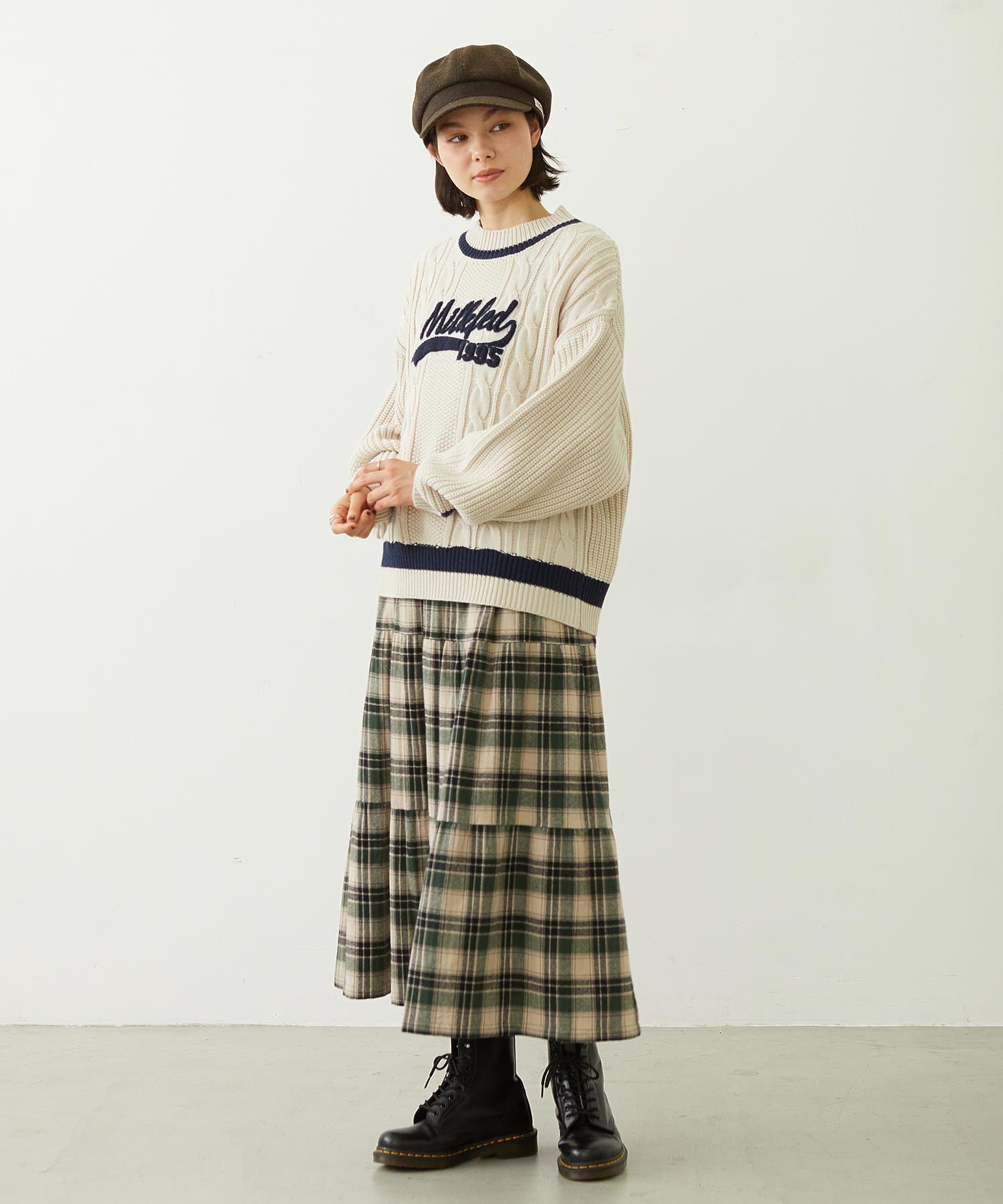 CRICKET KNIT PATCH TOP