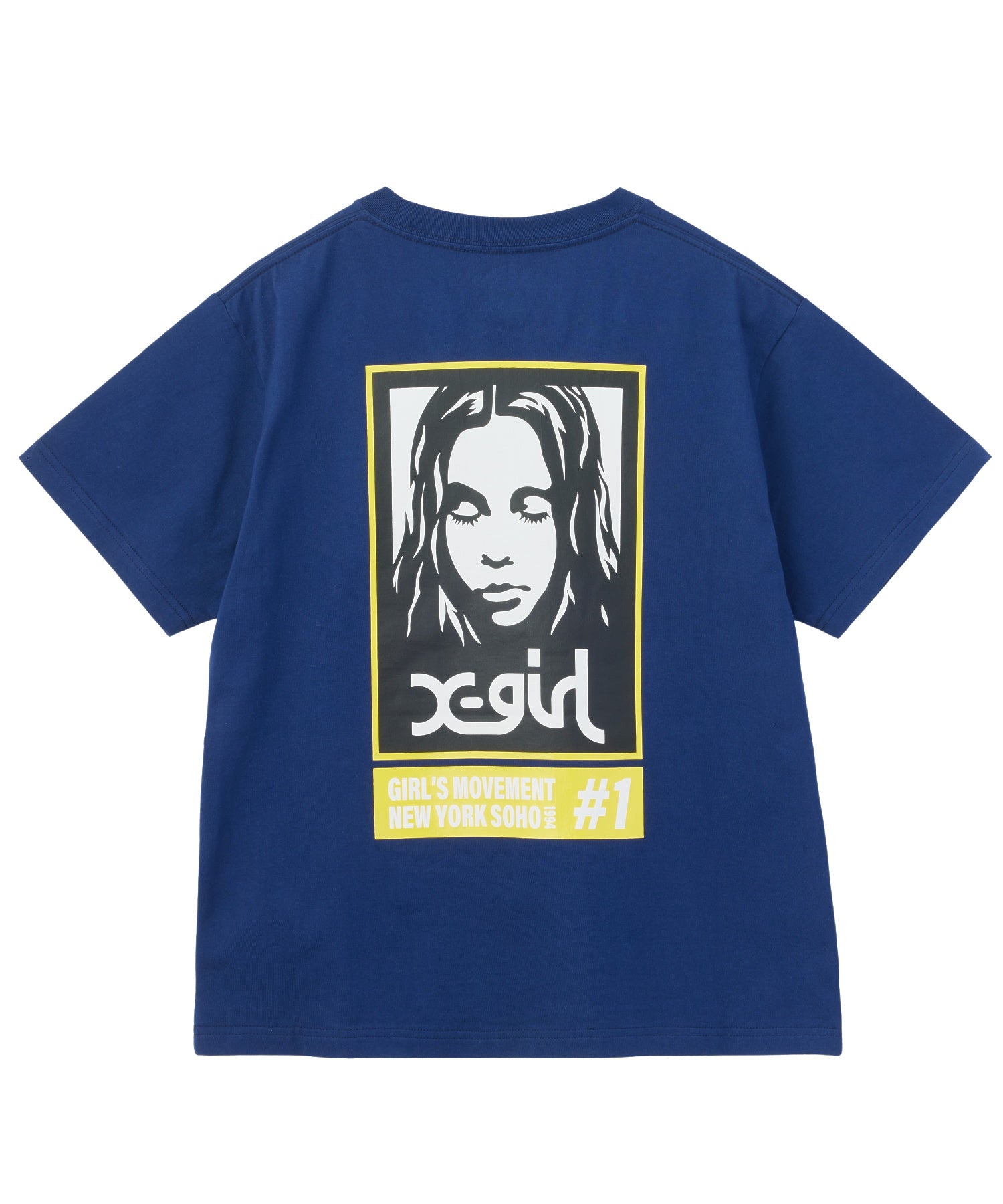 COLORED BOX FACE S/S TEE