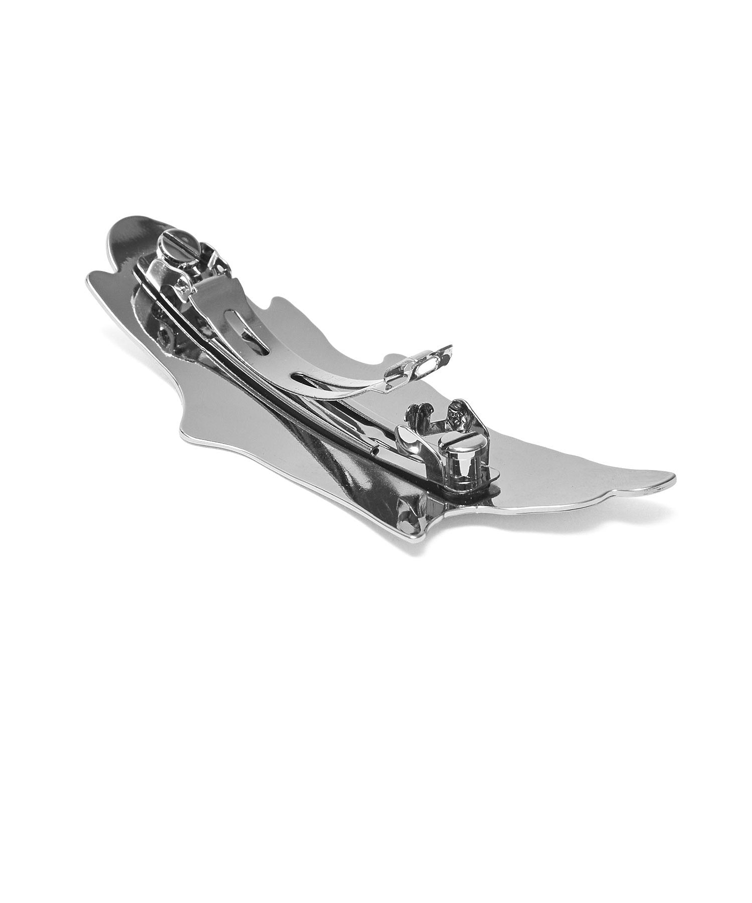 Heyep/MELTED METAL BARRETTE