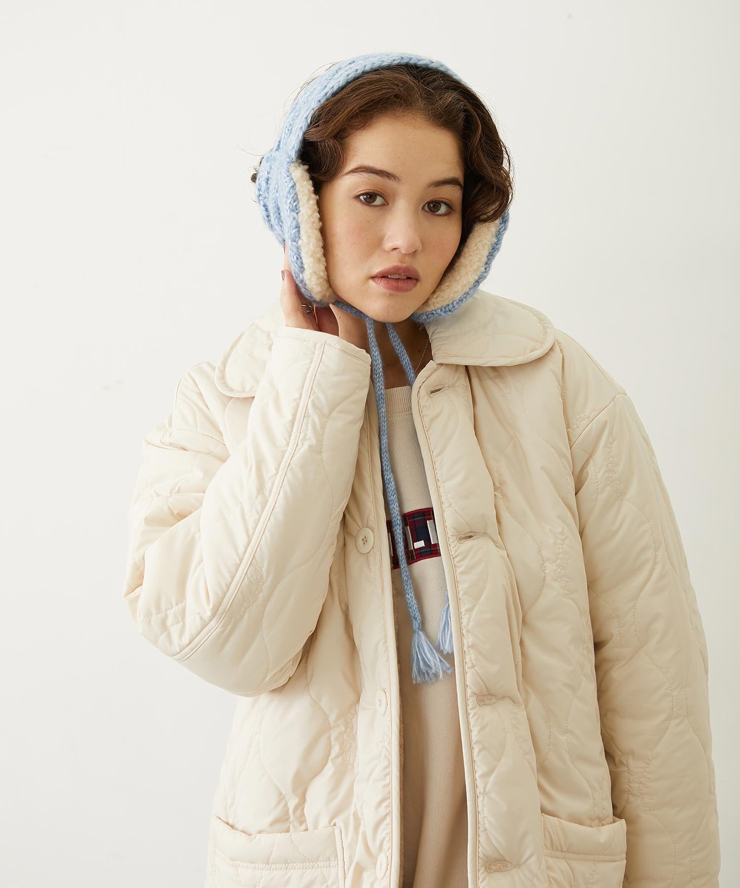KNIT EAR MUFF