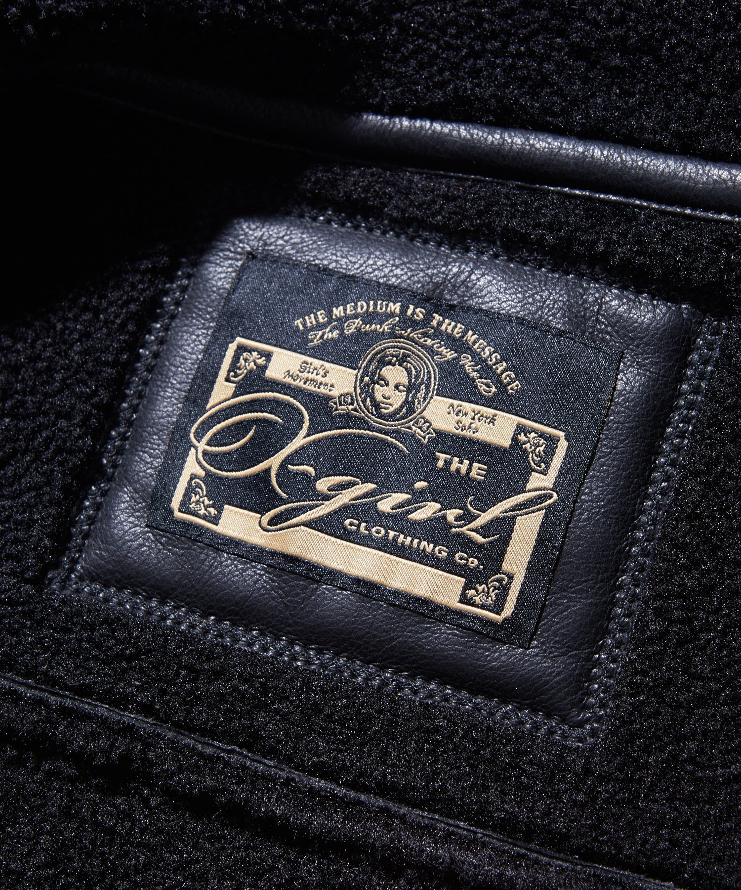FAUX MOUTON JACKET