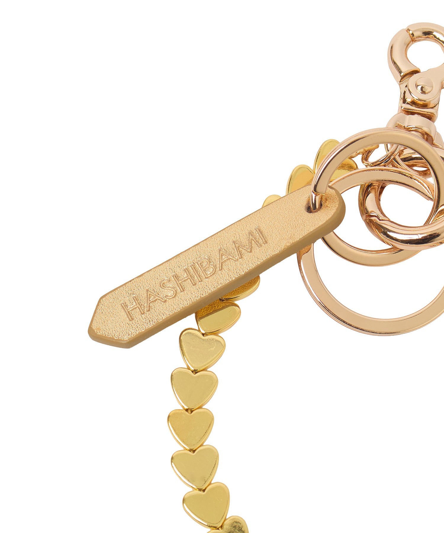 HASHIBAMI/HEMATITE HEART STRAP