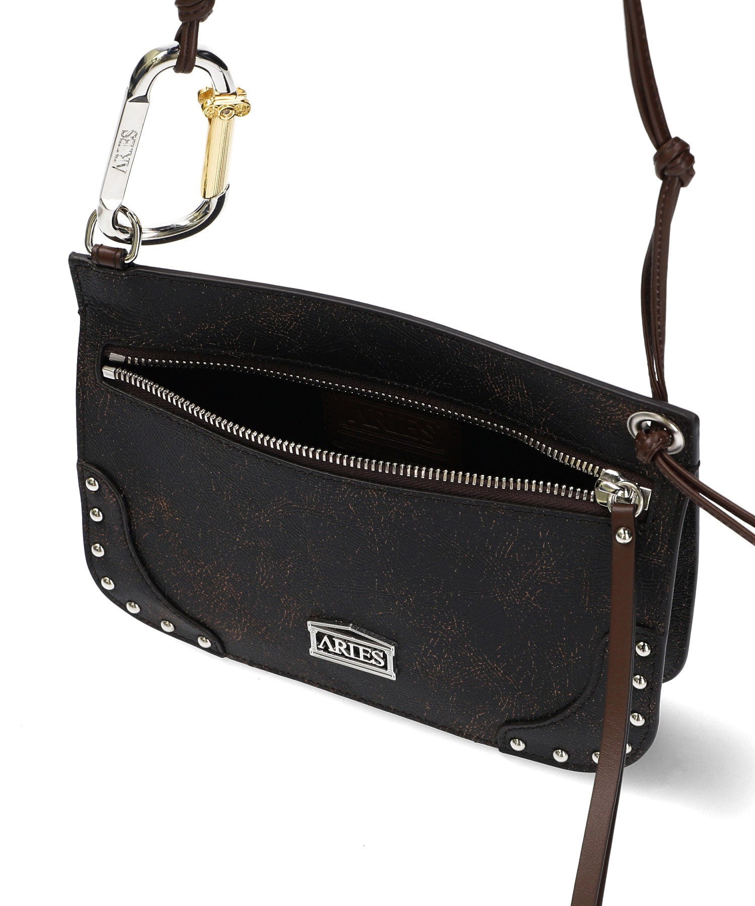 ARIES/アリーズ/Vintage Leather Bobby Bag AR1002604