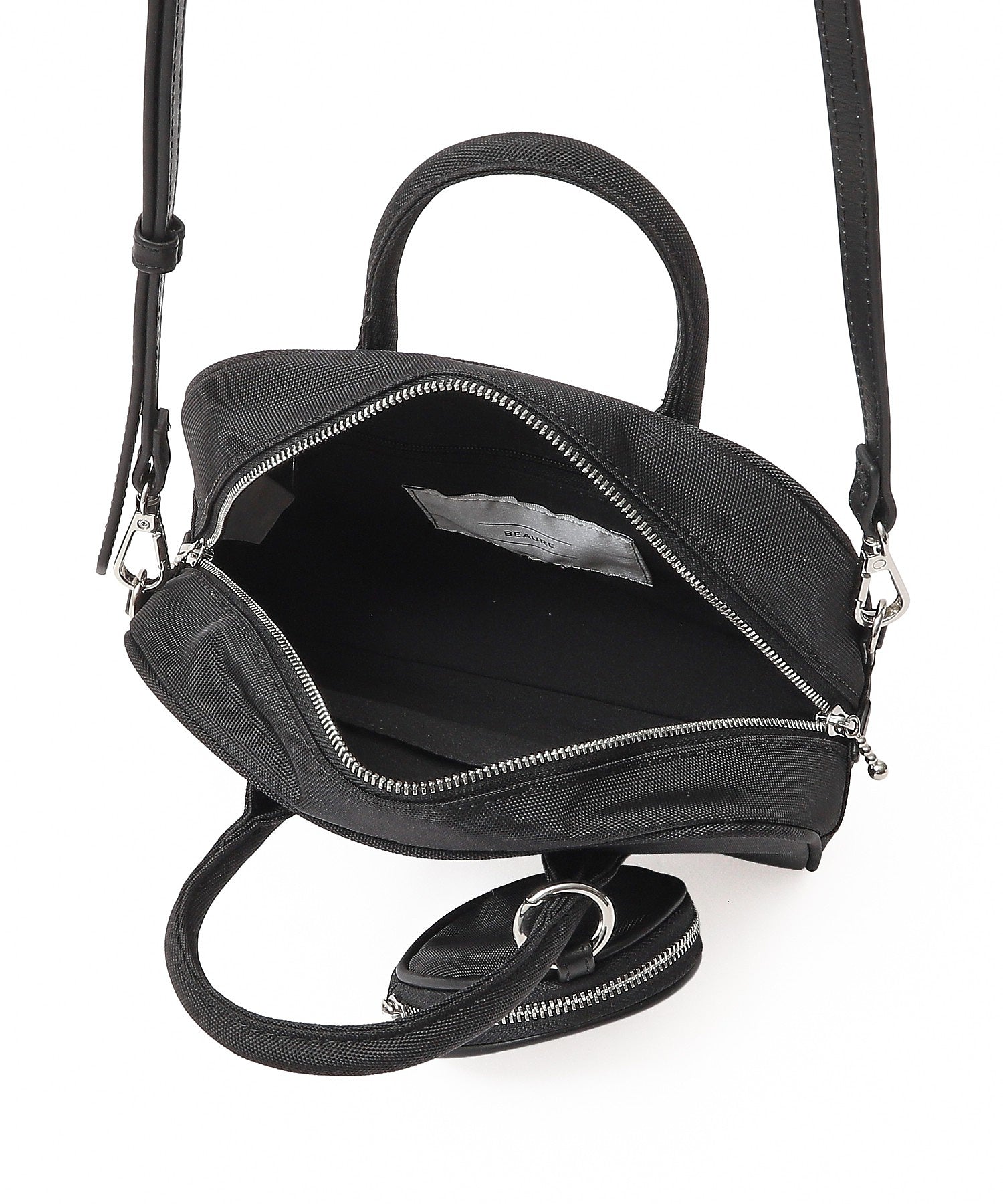BEAURE/MINI BOSTON WITH ROUND POUCH