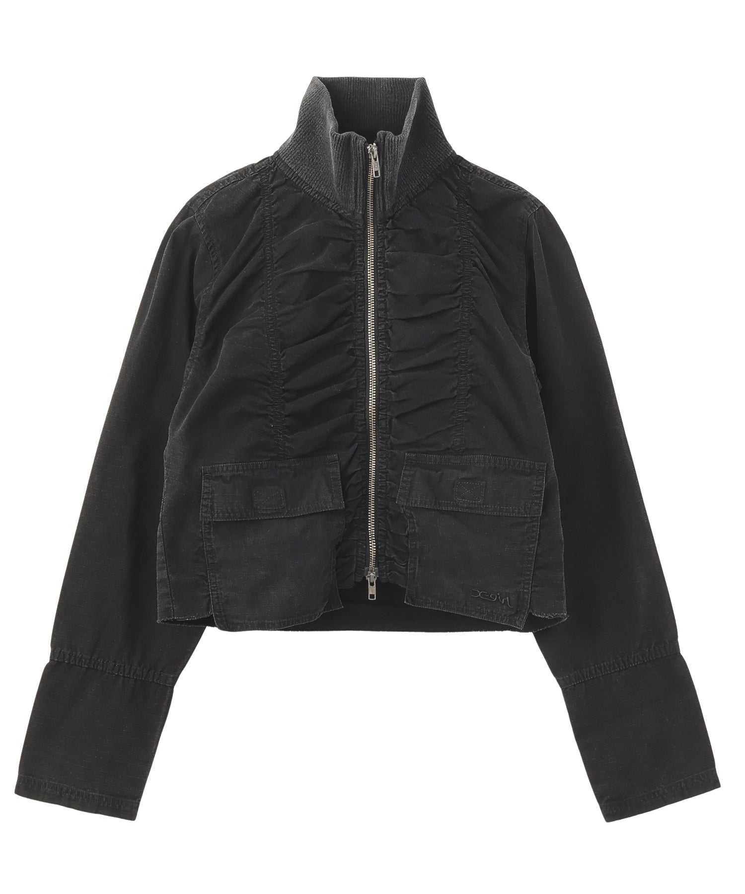 SHIRRING SHIRT JACKET