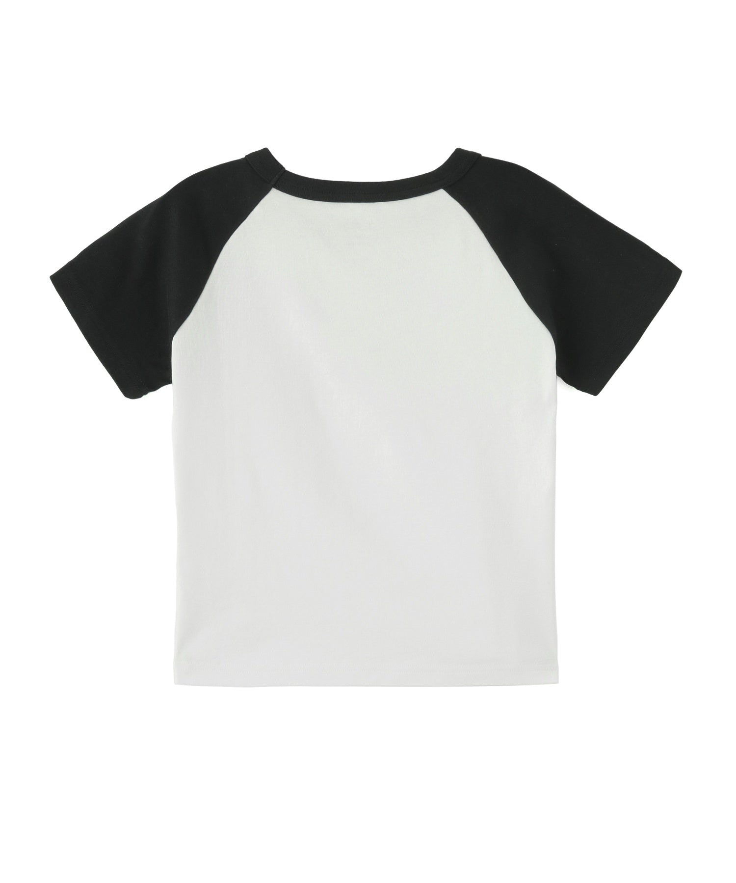 GRADATION GLITTER LOGO S/S RAGLAN BABY TEE