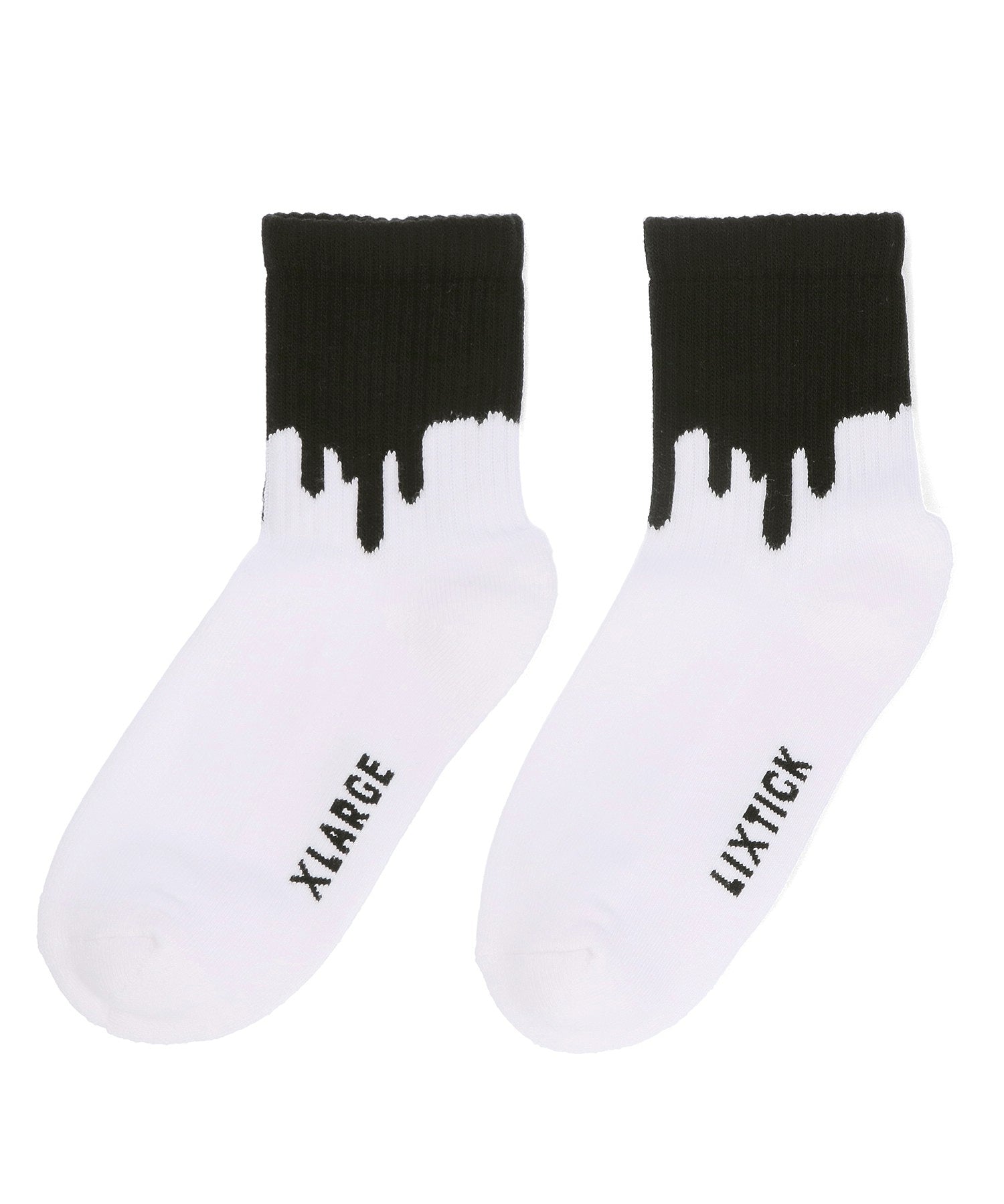 XLARGE×LIXTICK DRIP SOCKS 3PACK A