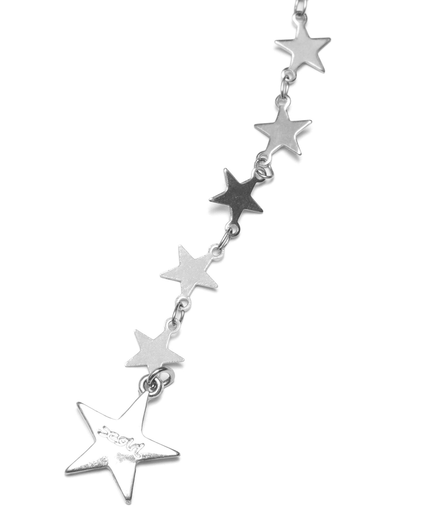 STAR AND LOGO CHAIN BELT