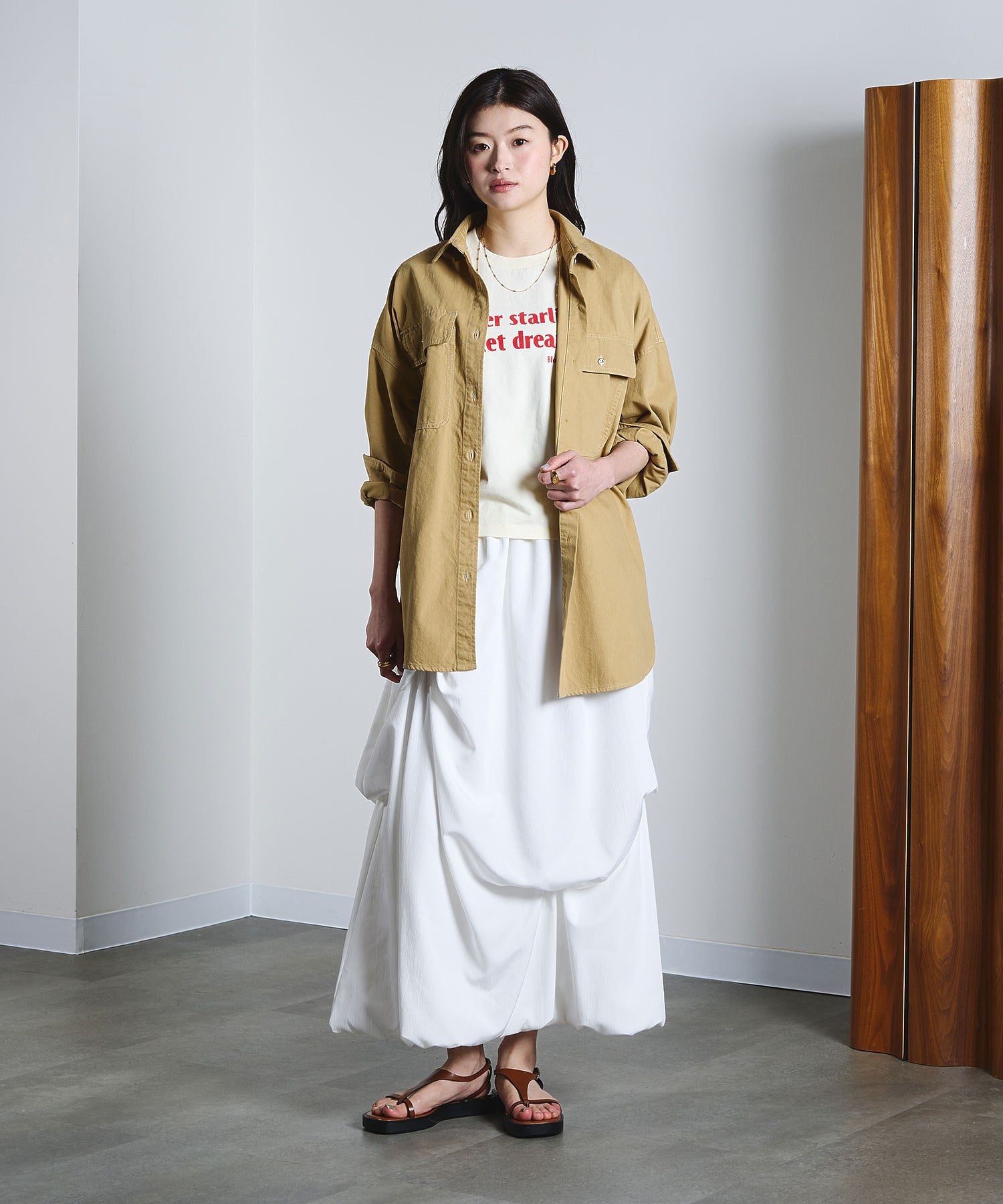 model:171cm 着用サイズ:ONE SIZE