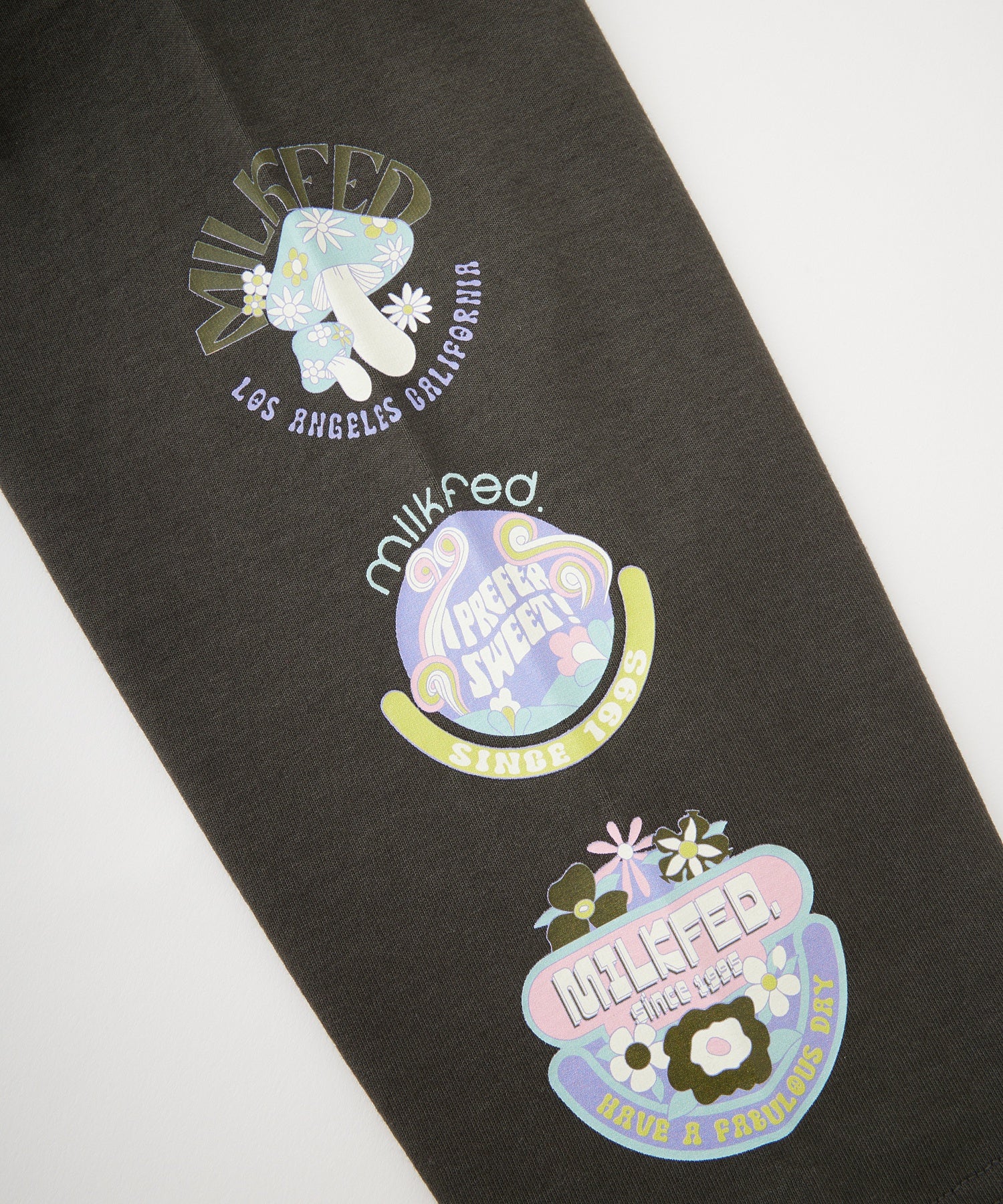 70S LOGO THREE QUARTER SLEEVE TOP