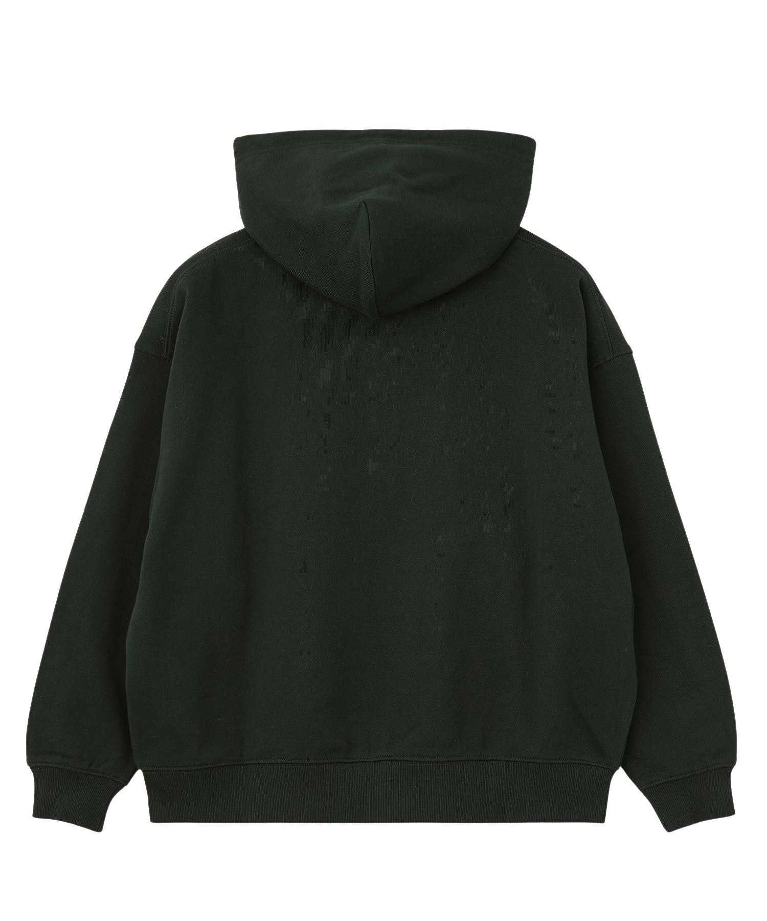 COLLEGE LOGO PATCH ZIP UP HOODIE