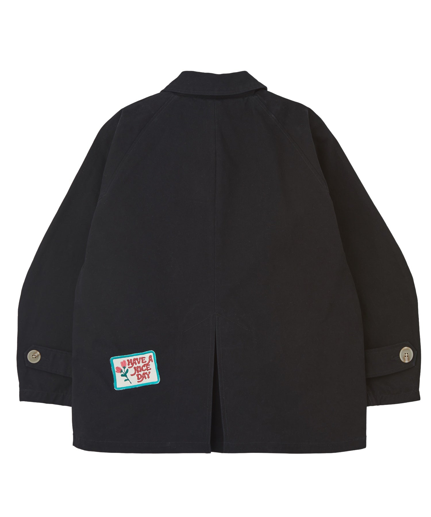 PATCH HOODED JACKET