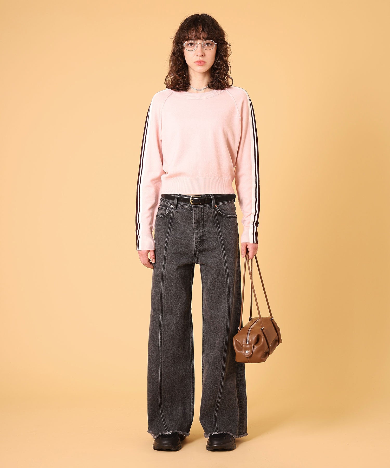 ラインニットプルオーバー