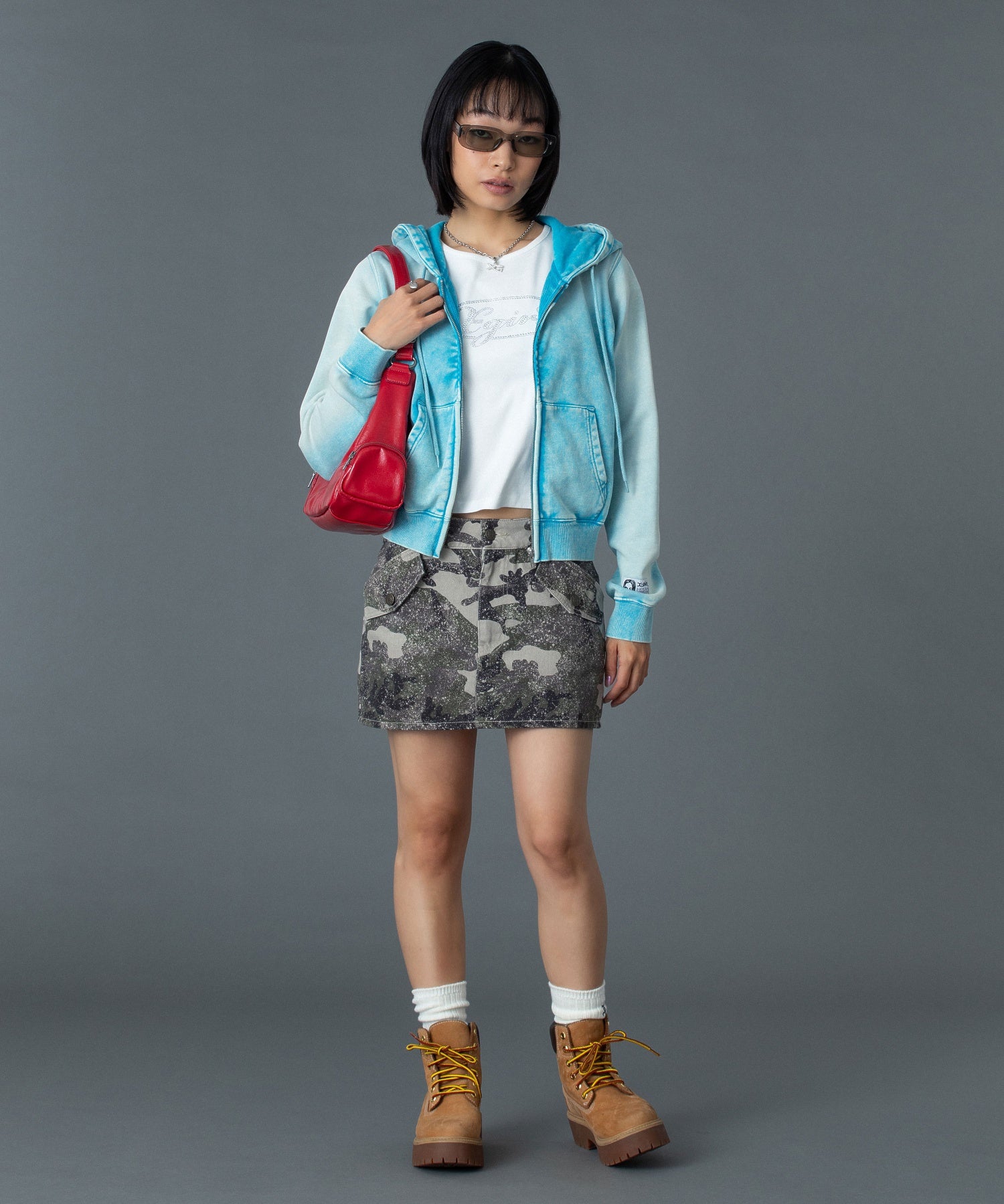 FLAP POCKET MINI SKIRT