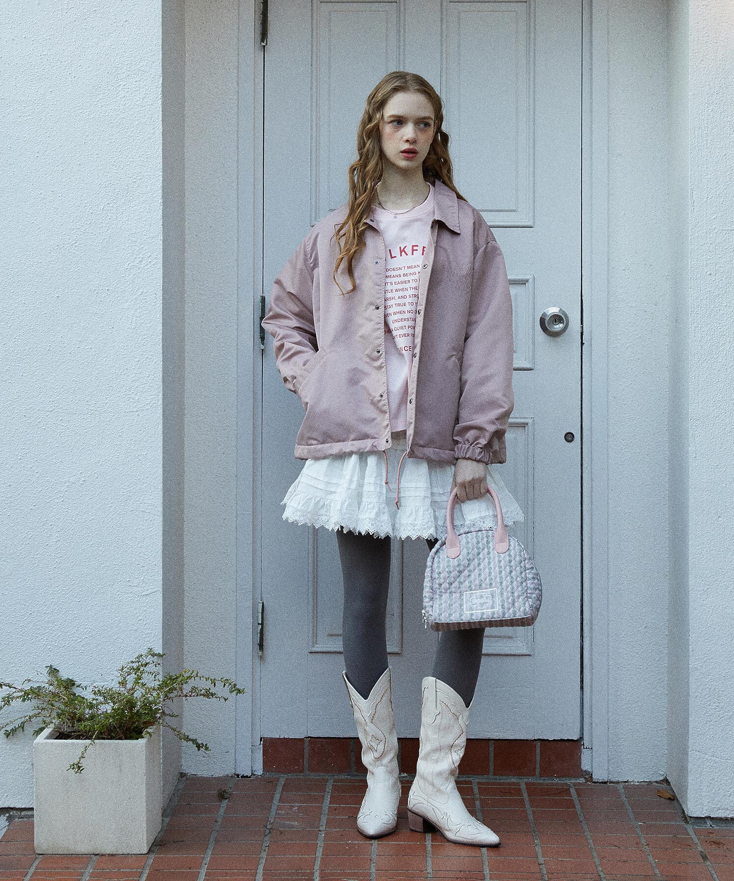 MELTY HEART COACH JACKET