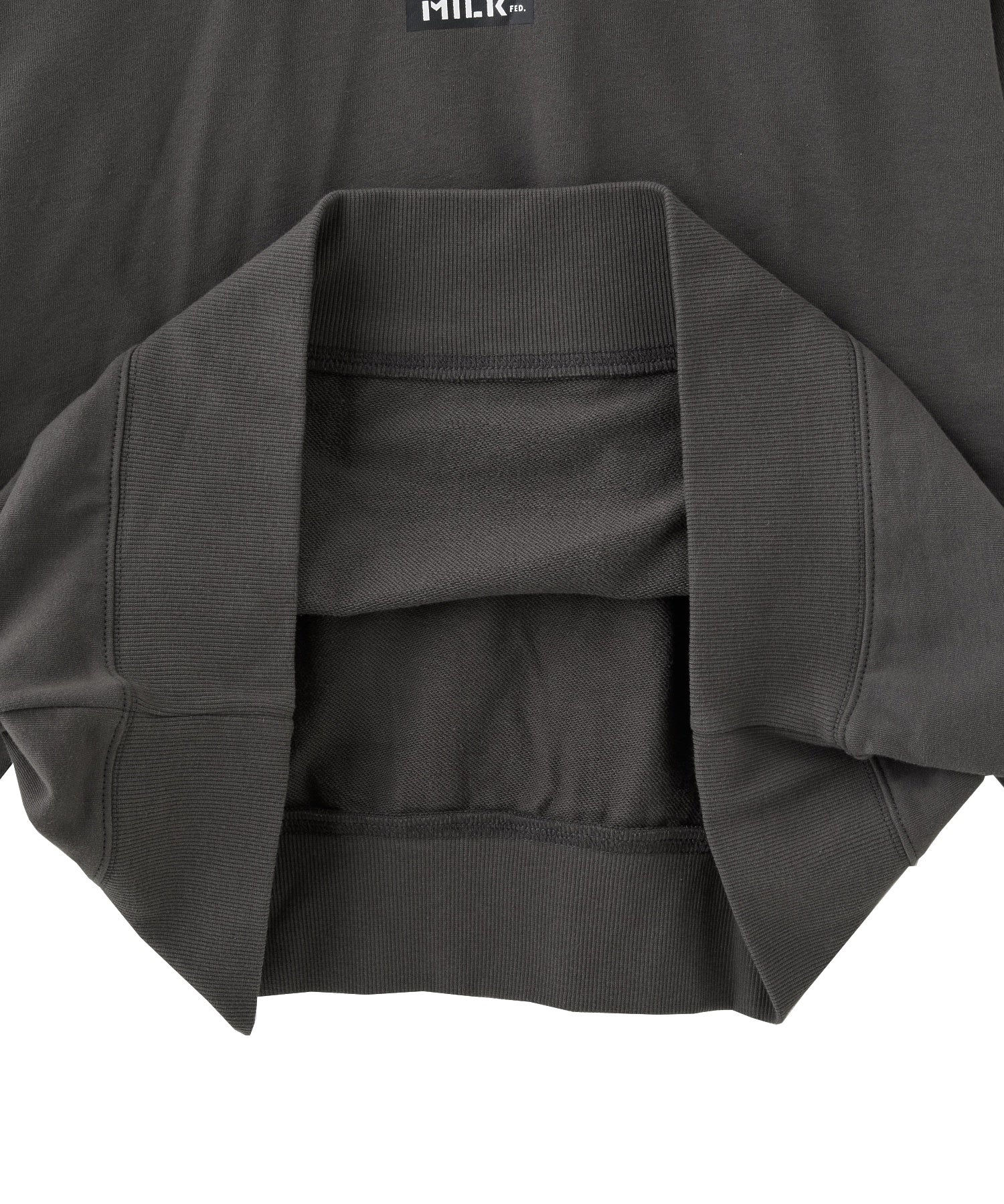 STENCIL AND BAR LOGO BIG SWEAT TOP