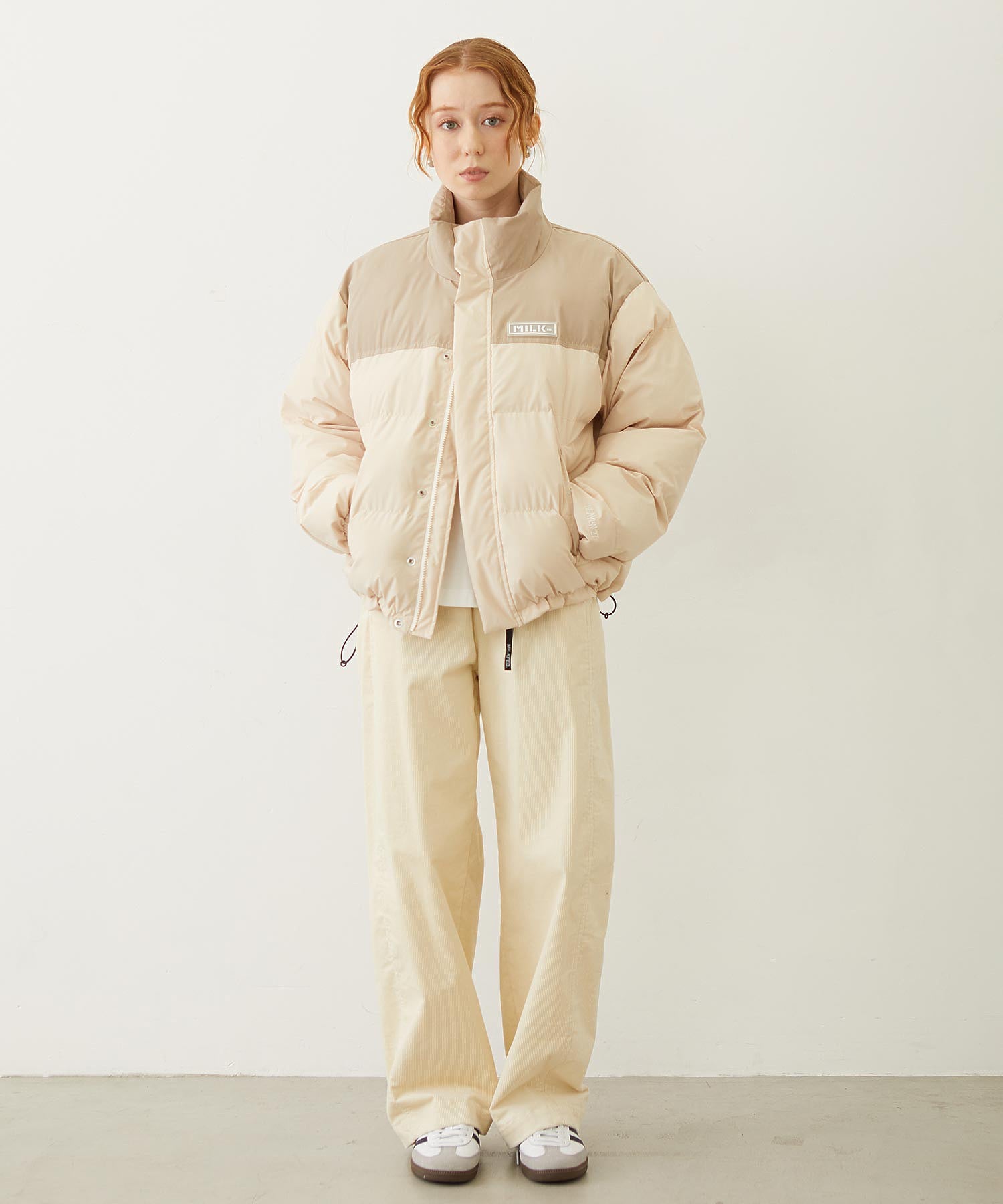 BAR PATCH PUFFER JACKET