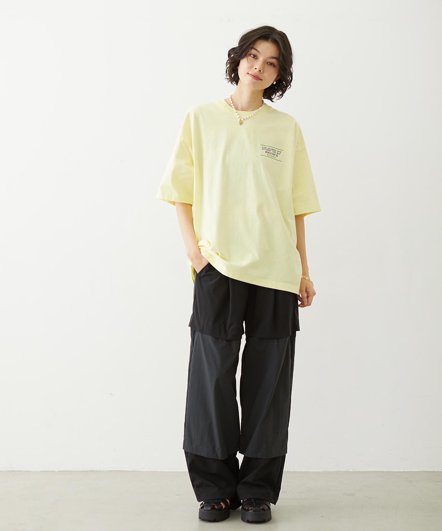 BICOLOR PANTS