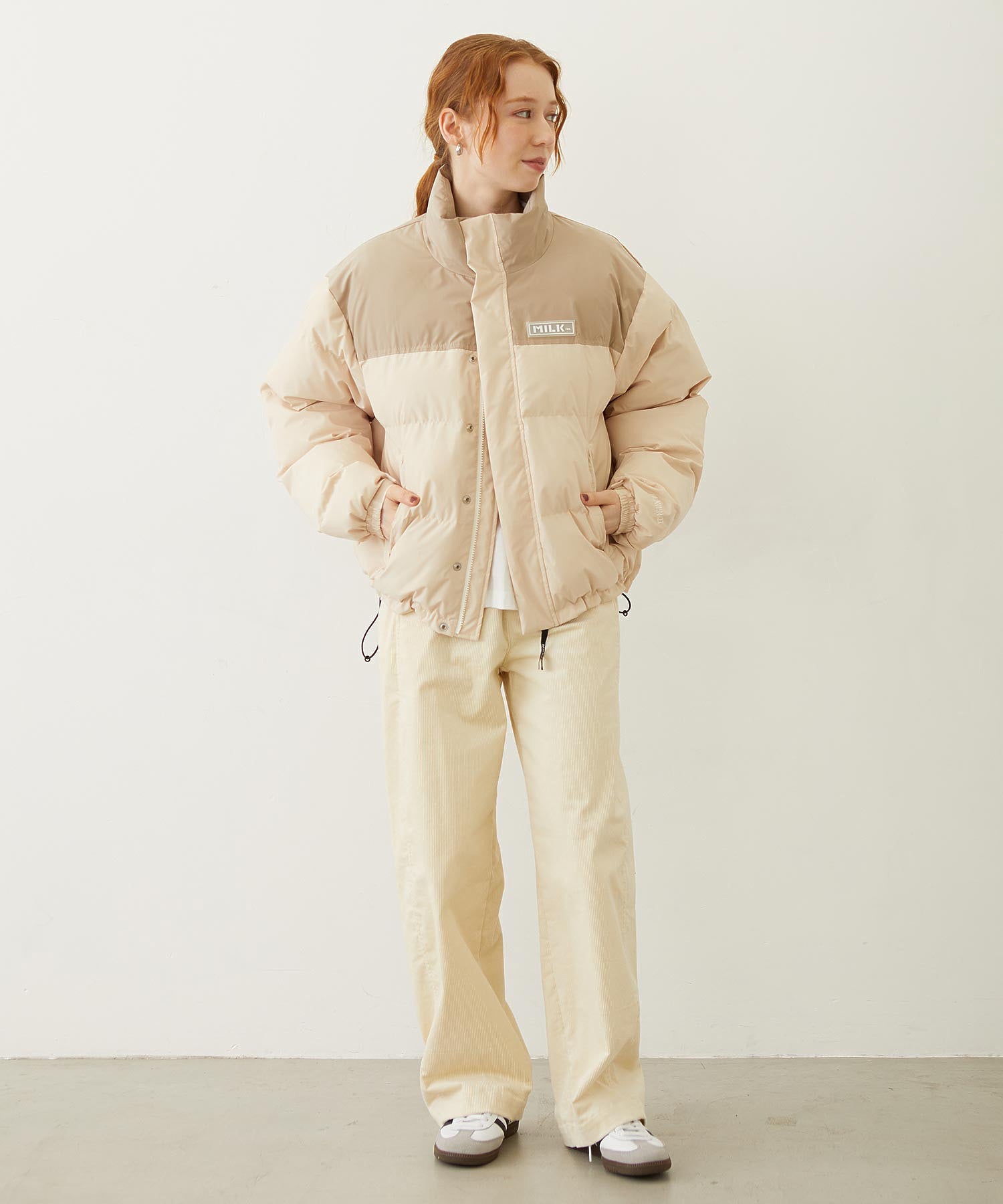 BAR PATCH PUFFER JACKET