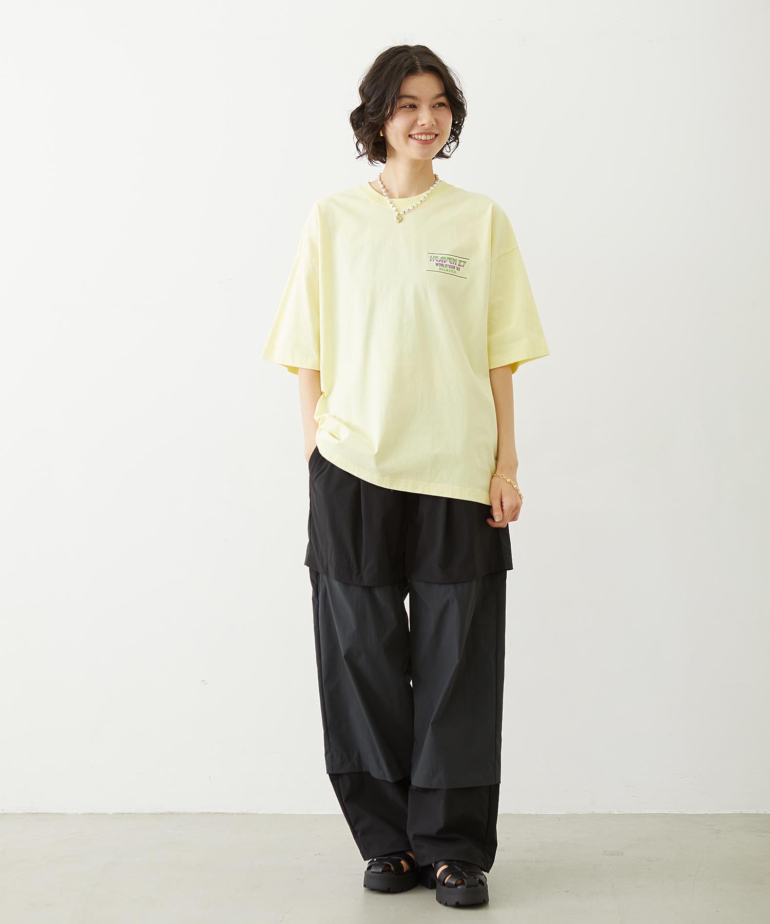 BICOLOR PANTS