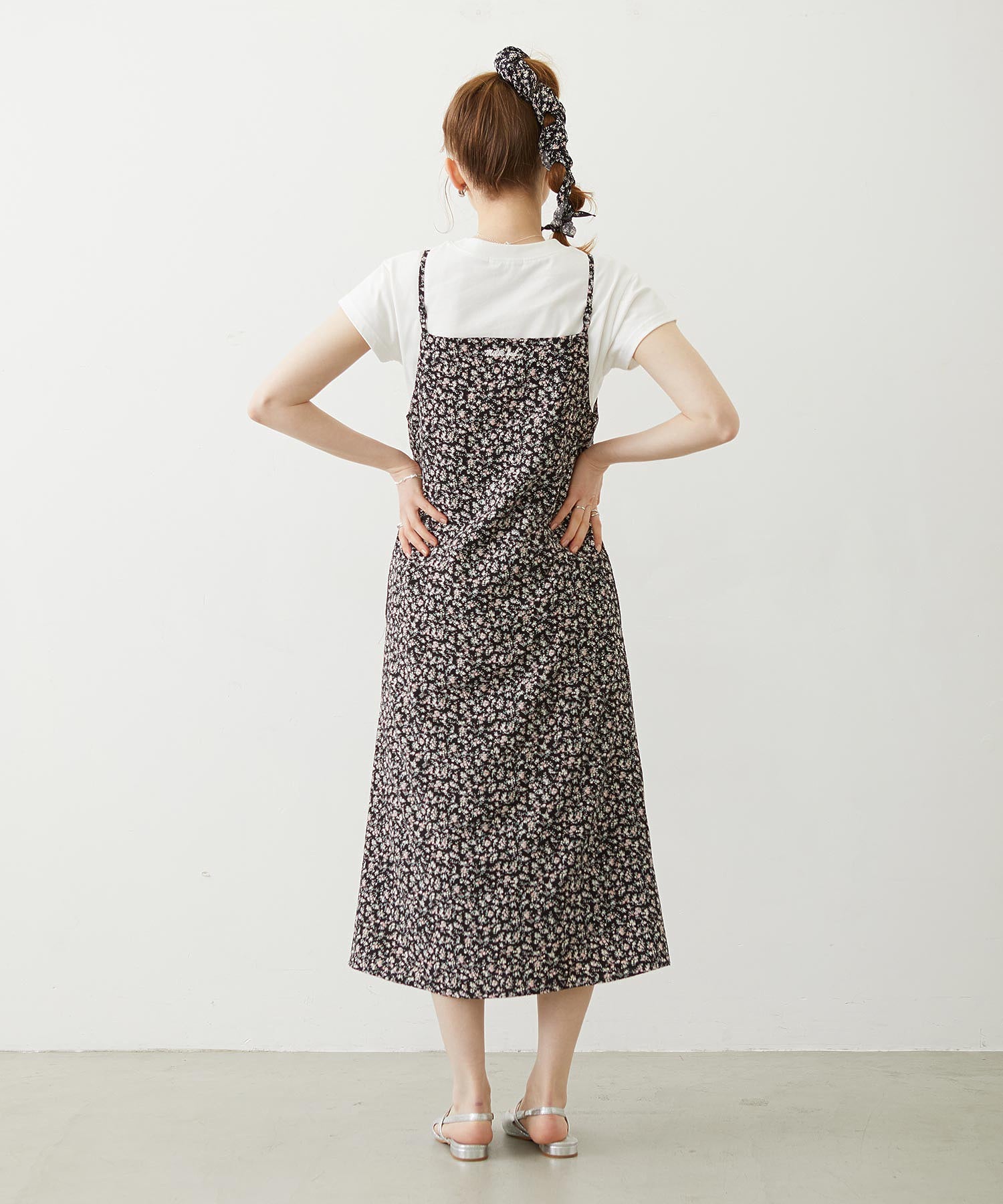 FLORAL CAMISOLE DRESS