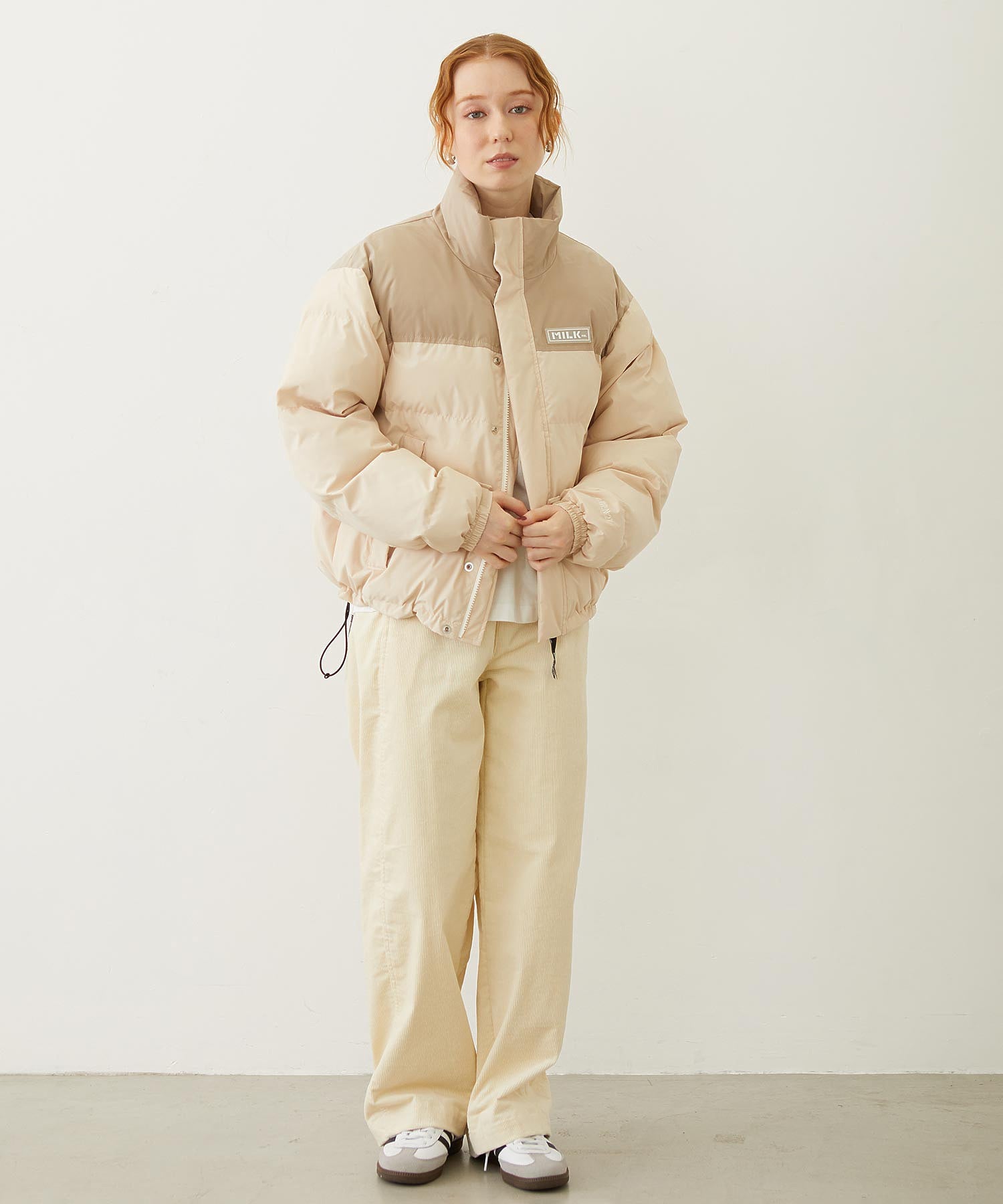 BAR PATCH PUFFER JACKET