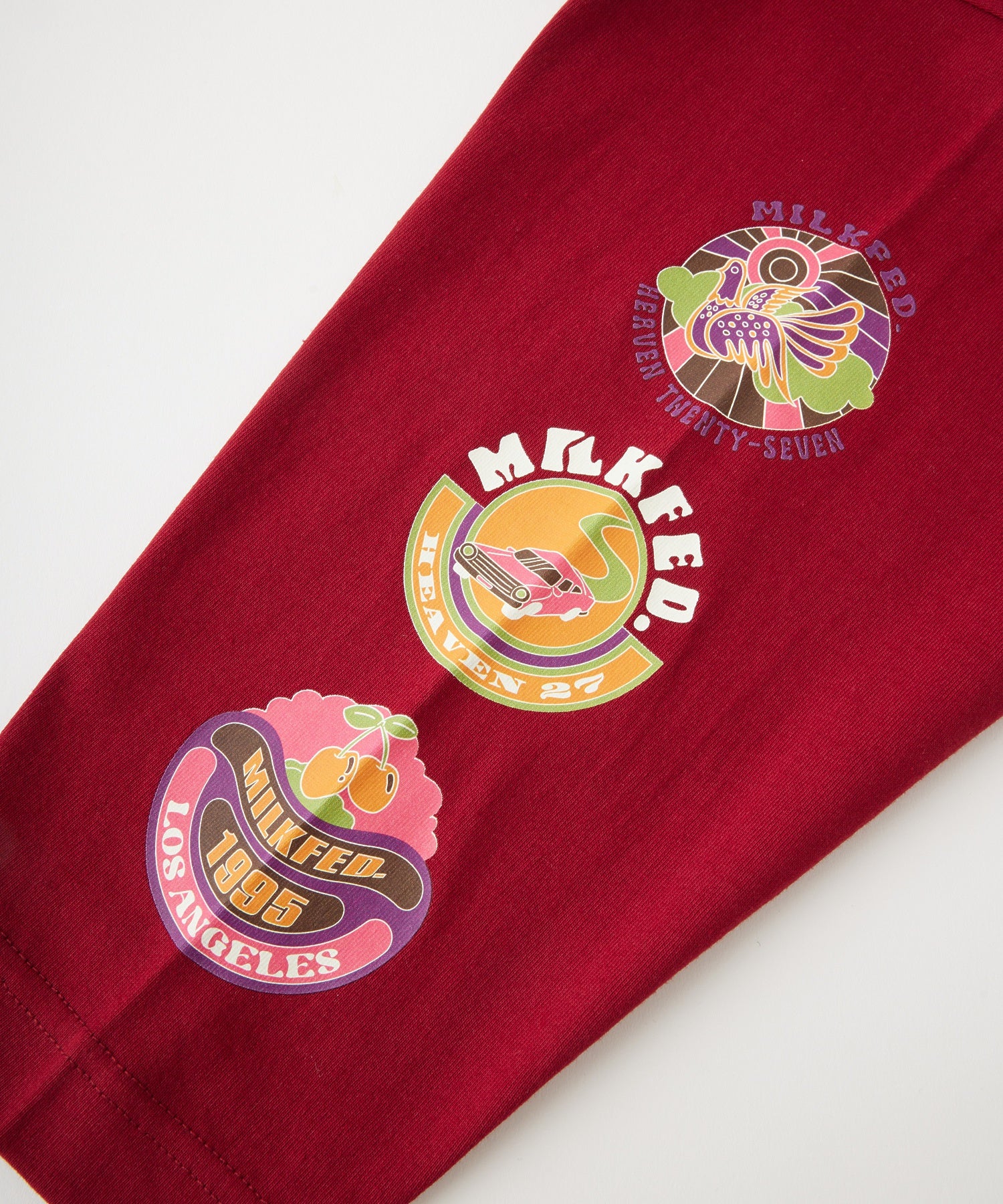 70S LOGO THREE QUARTER SLEEVE TOP