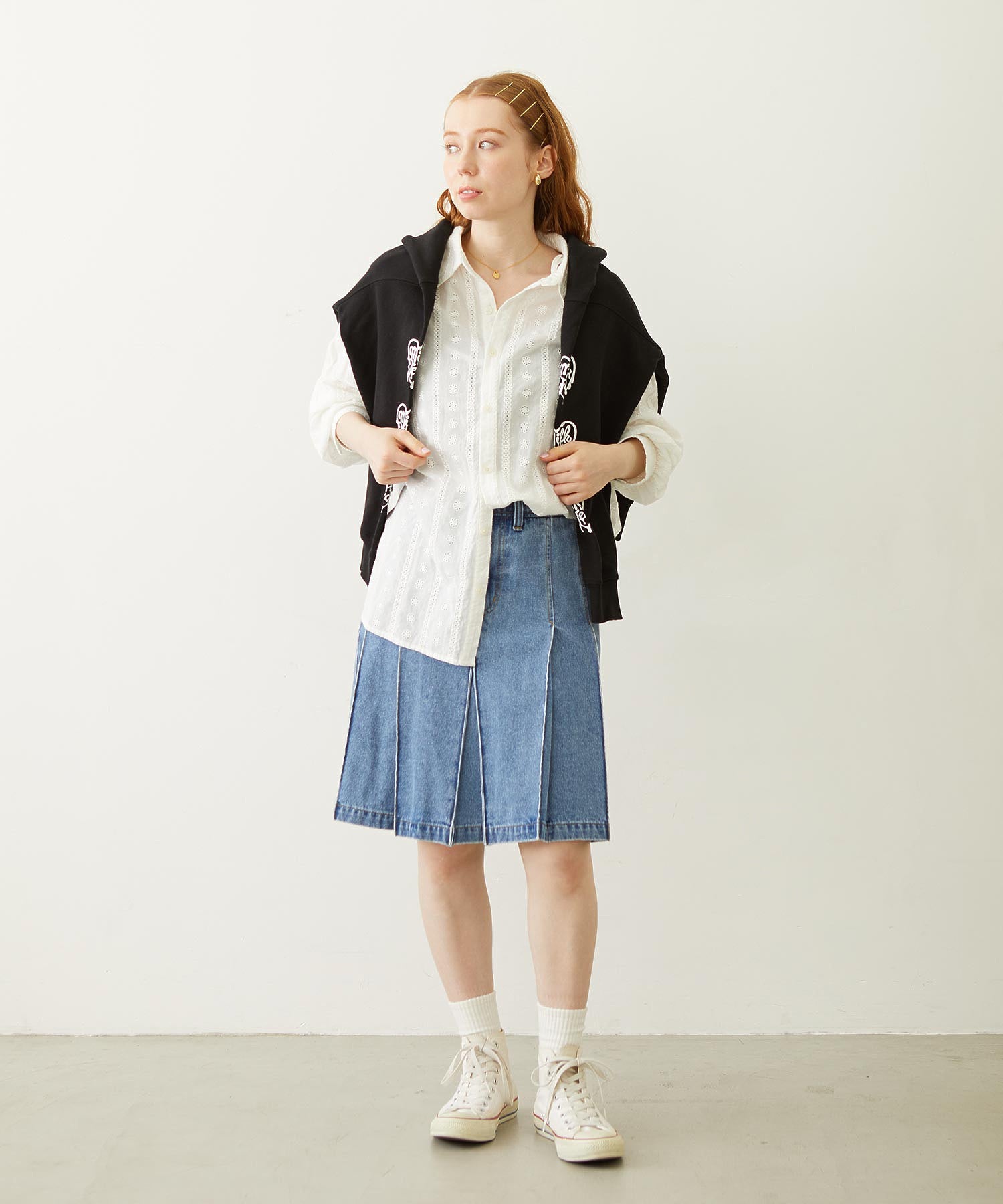 2WAY OVERSIZED SHIRT