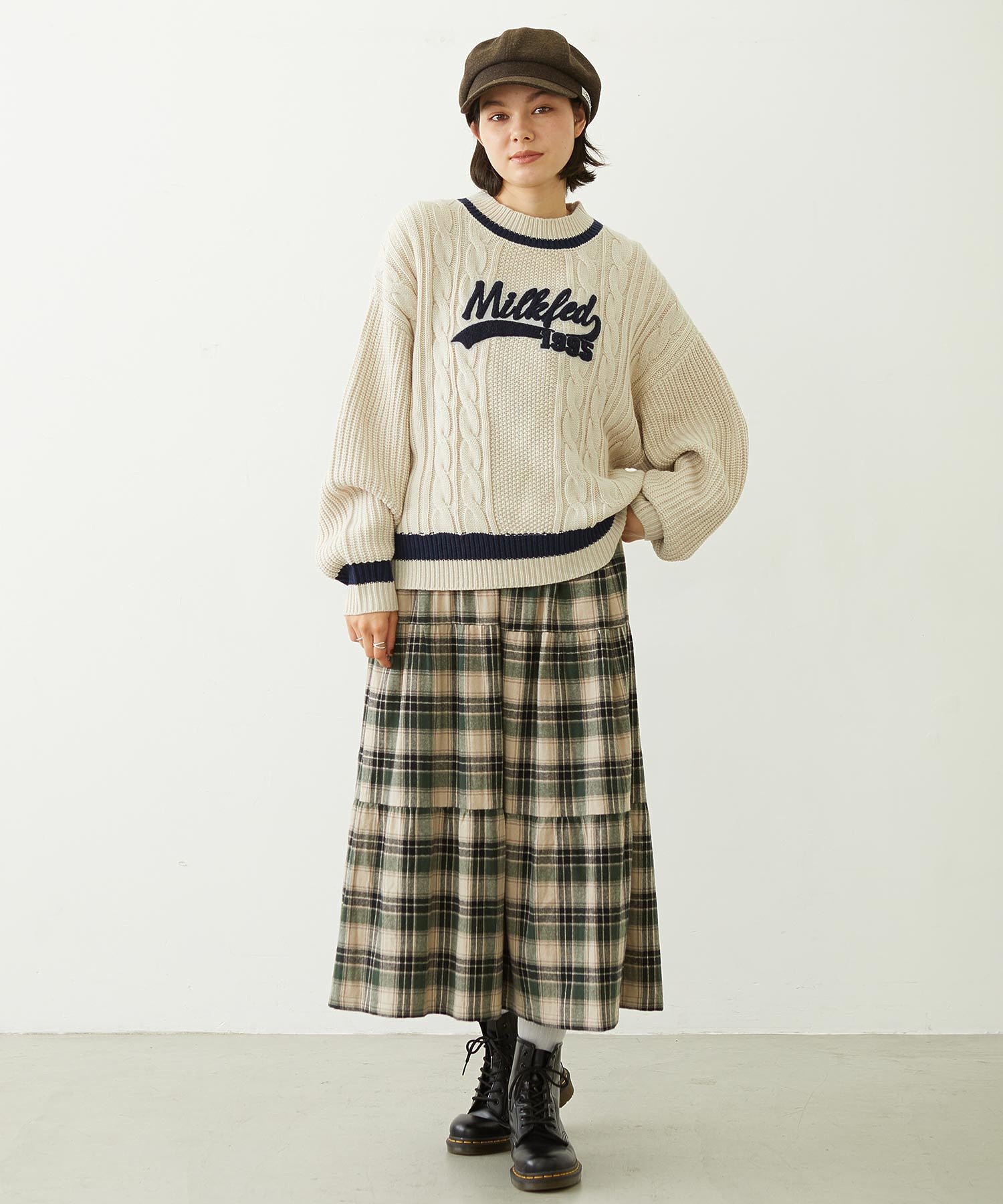 APRON TIERED DRESS