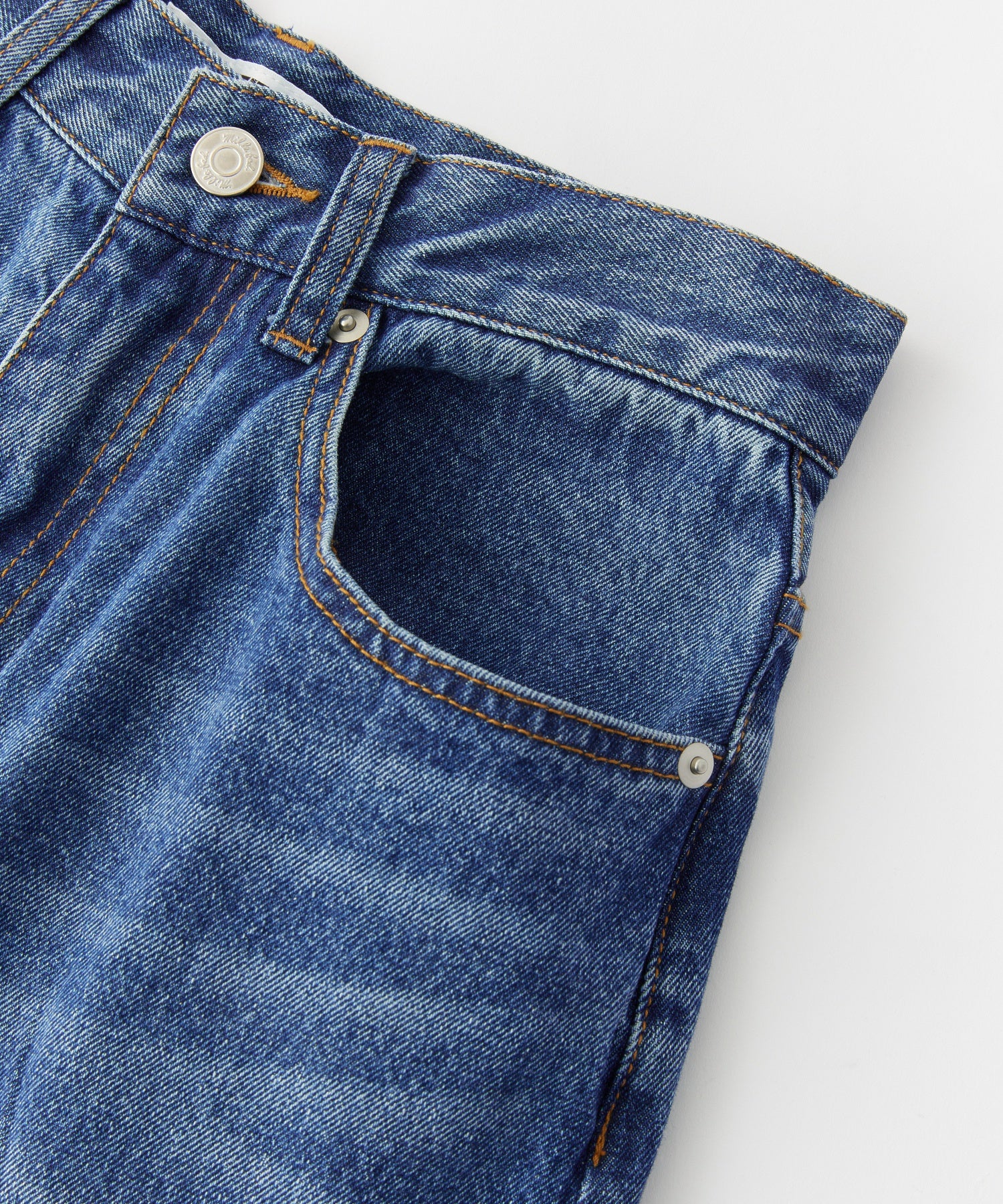 COOPER HEART WIDE DENIM PANTS