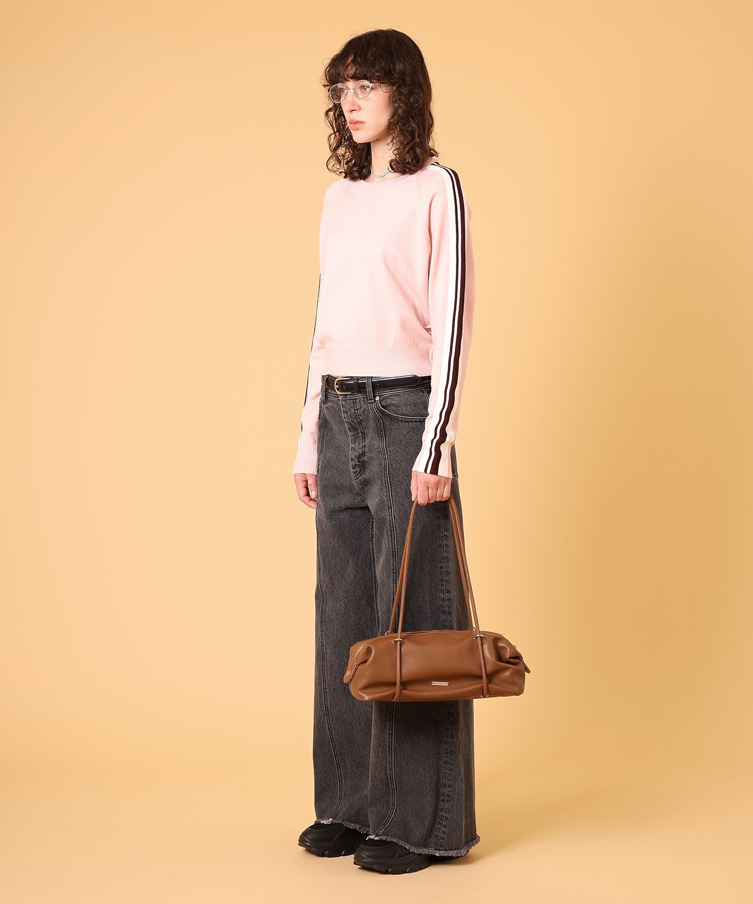 ラインニットプルオーバー