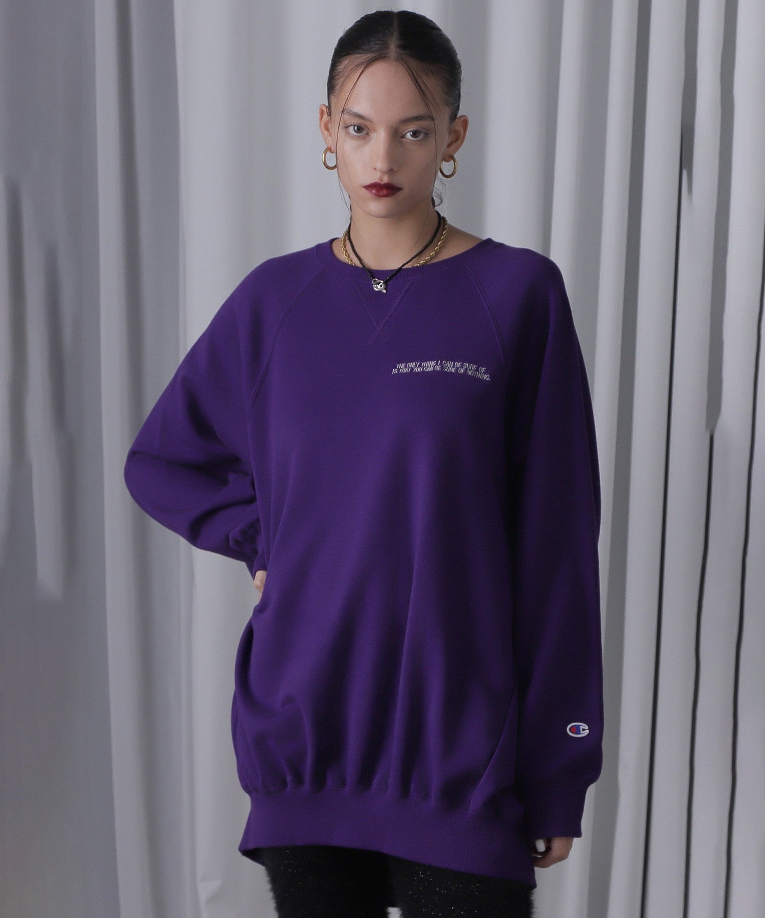 <Champion別注>ビッグスウェット